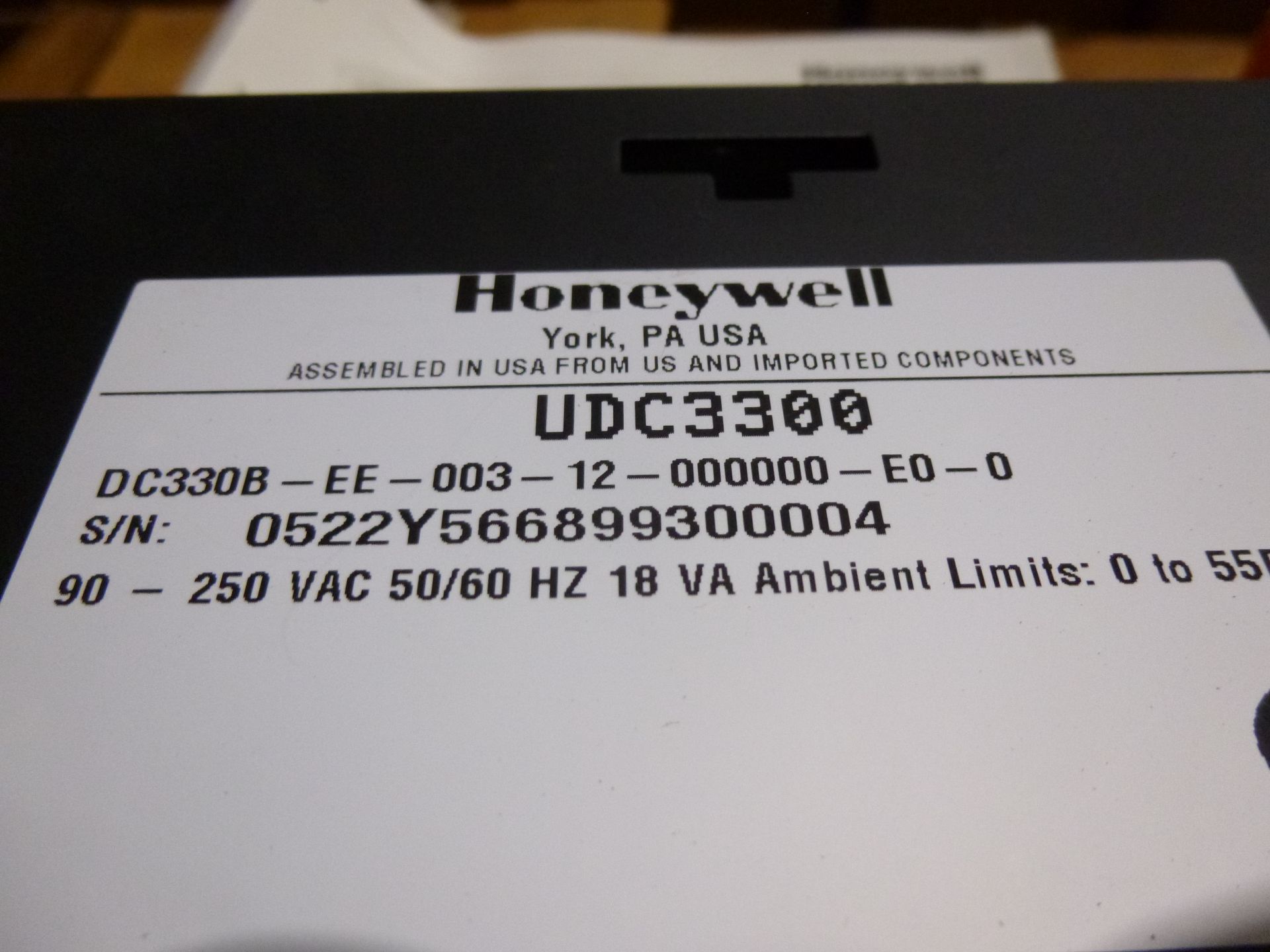 Honeywell UDC3300, model DC330B-EE-003-12-000000-E0-0, new in box as pictured, as always with Brolyn - Image 2 of 2