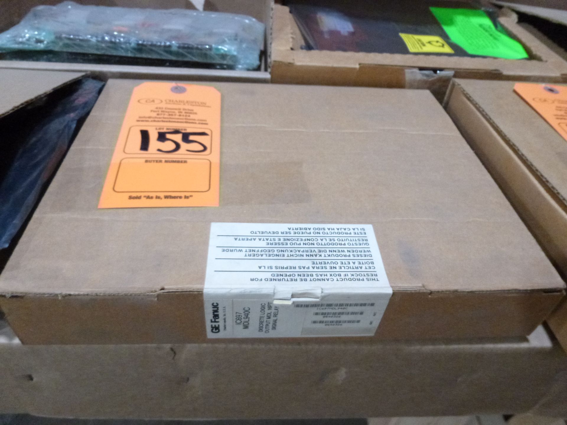 GE Fanuc model IC697MDL940C, in factory sealed box, as always with Brolyn LLC auctions, all lots can