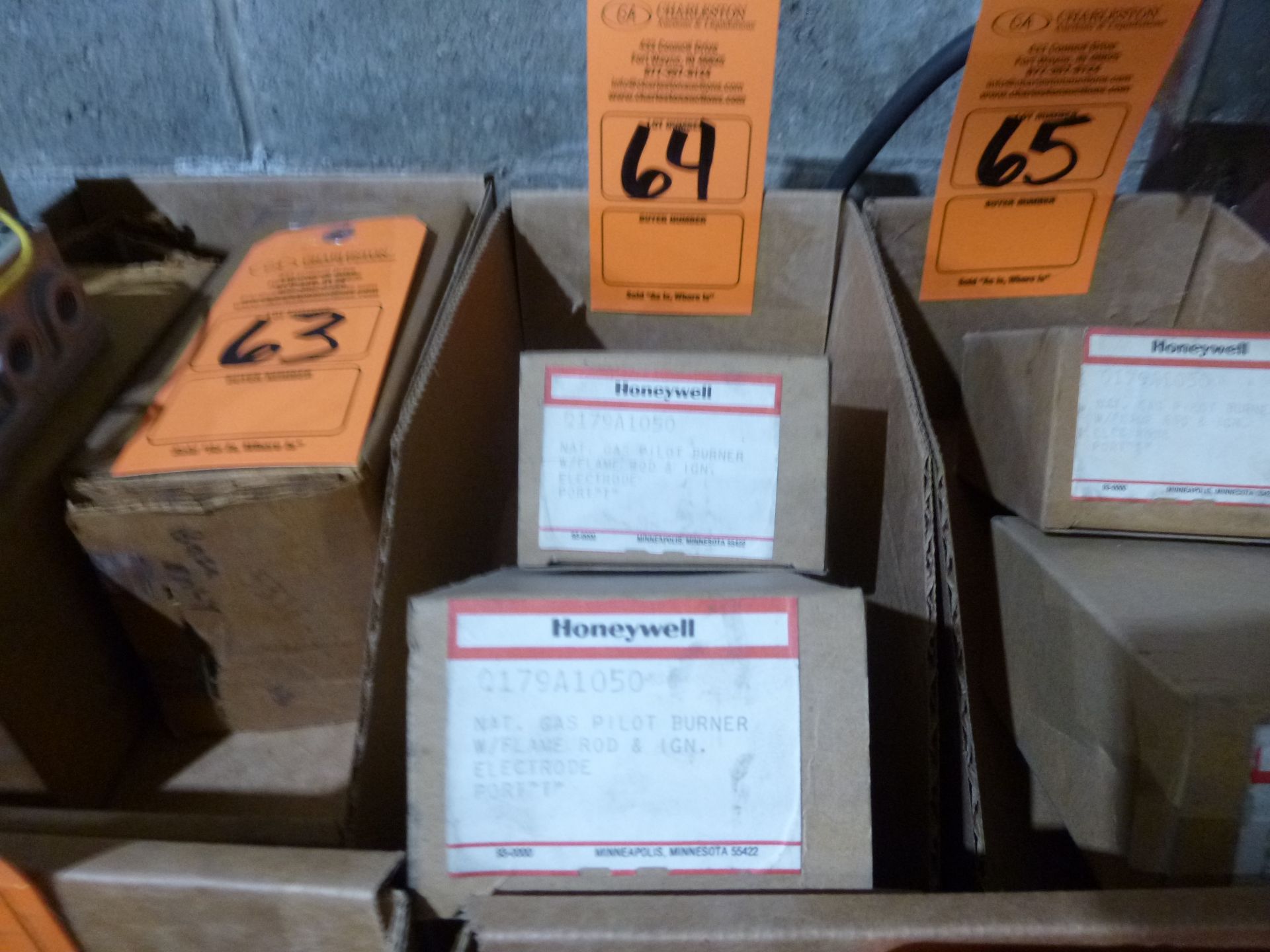 Qty 2 Honeywell, model Q179a1050, new in factory boxes, as always with Brolyn LLC auctions, all lots