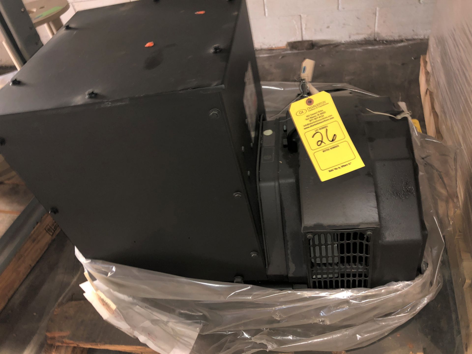 STAMFORD/NEWAGE GENERATOR 44KW 600V/4POLE/3PHASE/60HZ (MISSING PARTS)