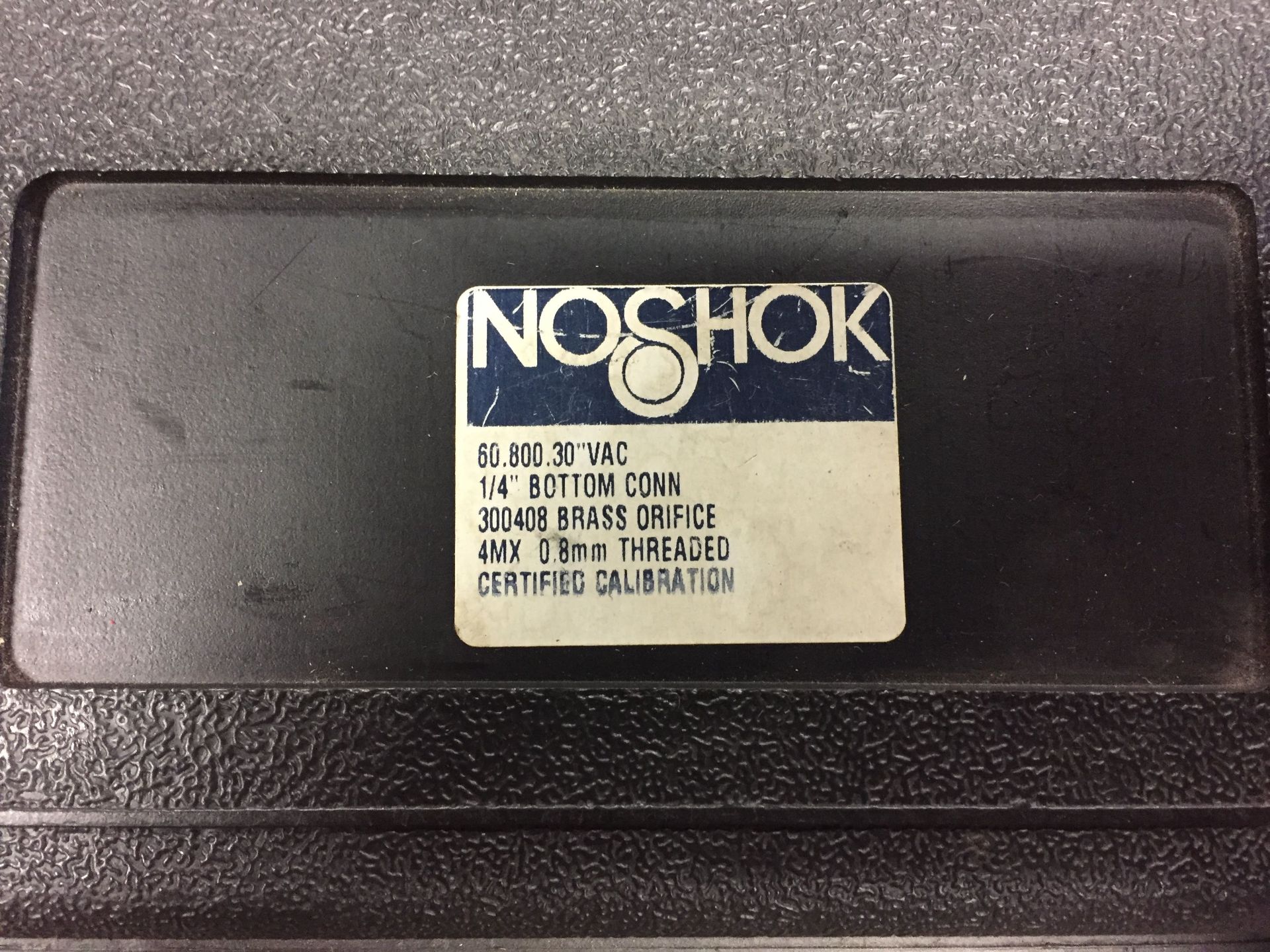 (1) *NEW* Noshok 50103 Test Gauge 200 Max PSI *NEW*; (1) *NEW* Noshok 50104 Test Gauge -30 Max - Image 4 of 6