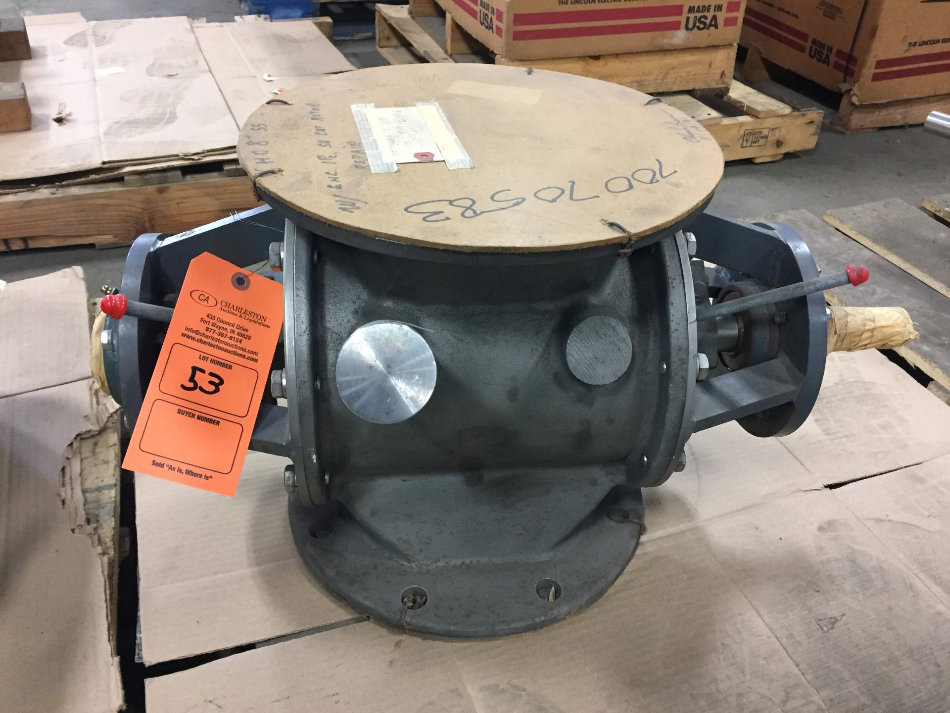 (1) *REMANUFACTURED* Semco 32004-SS-2 Rotary Valve 8Ó *REMANUFACTURED*