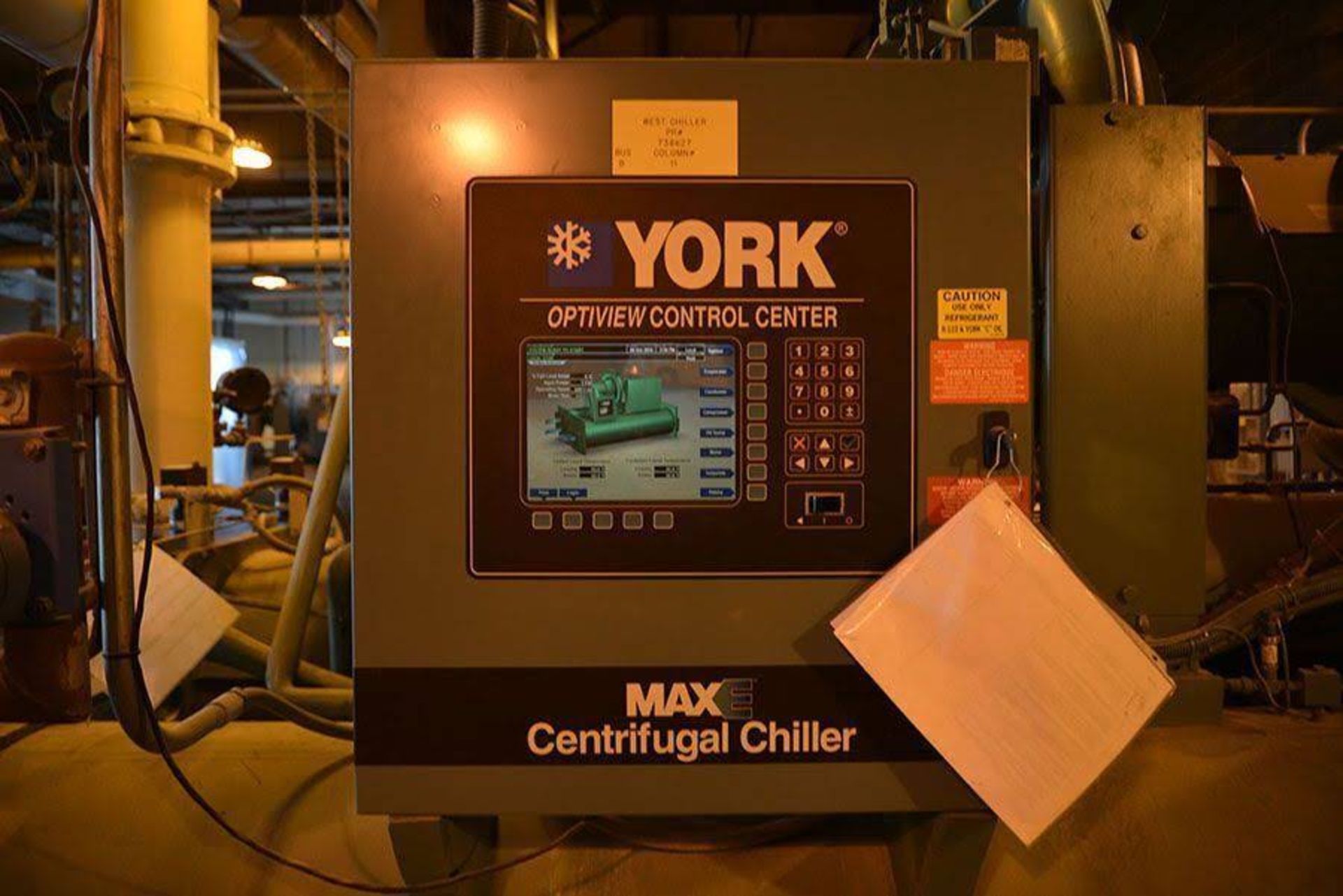 (1) *NICE* York Millenium VSD Liquid Chilling System Chiller YT-H3-A4-C3-CL-J *USED* - Image 4 of 7