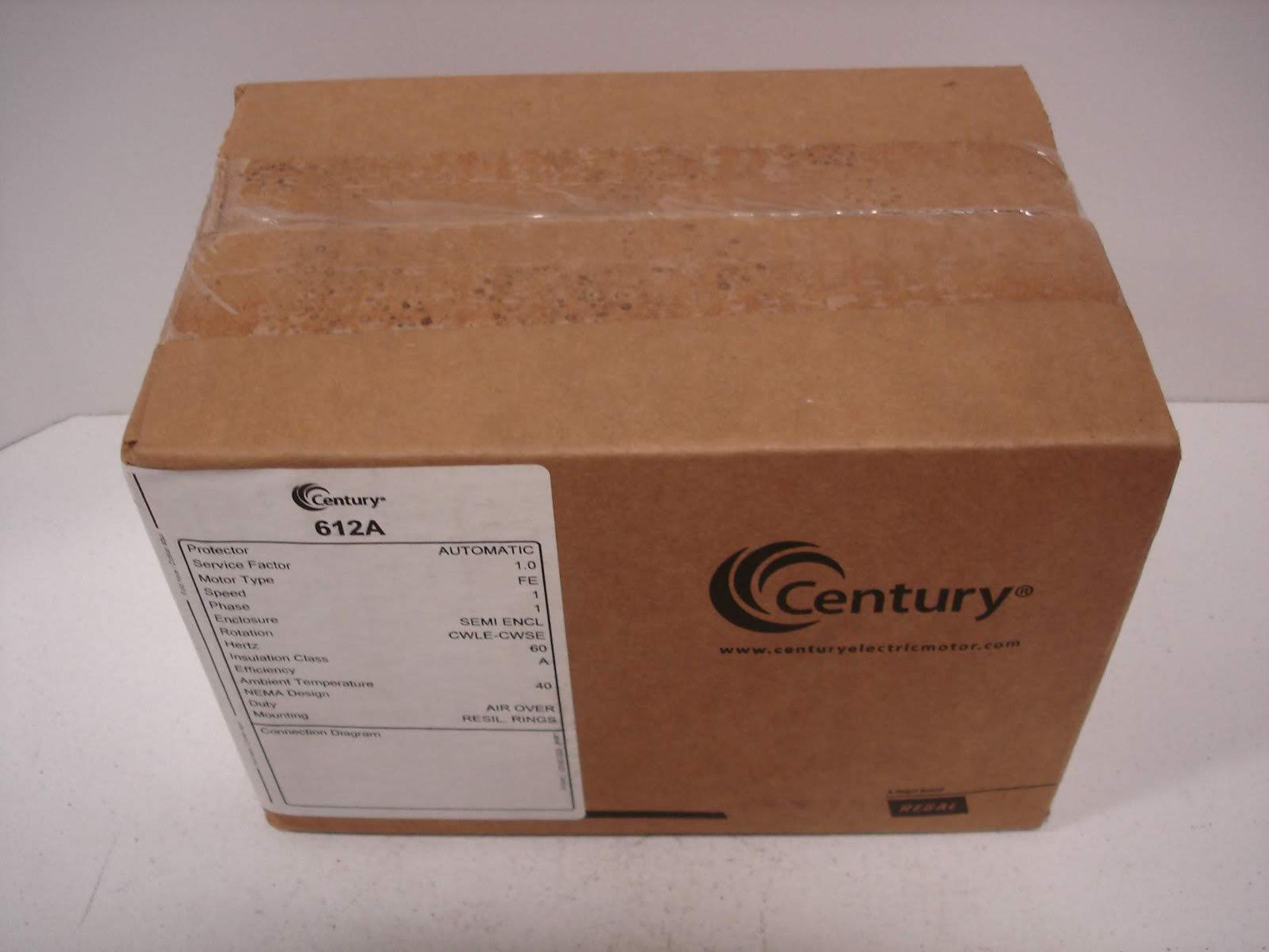 (1) *NIB* CENTURY 612A DIRECT DRIVE MOTOR HP1/15 VOLTS115/208-230 RPM1550 *NIB*; (1) *NIB* AO - Image 4 of 10