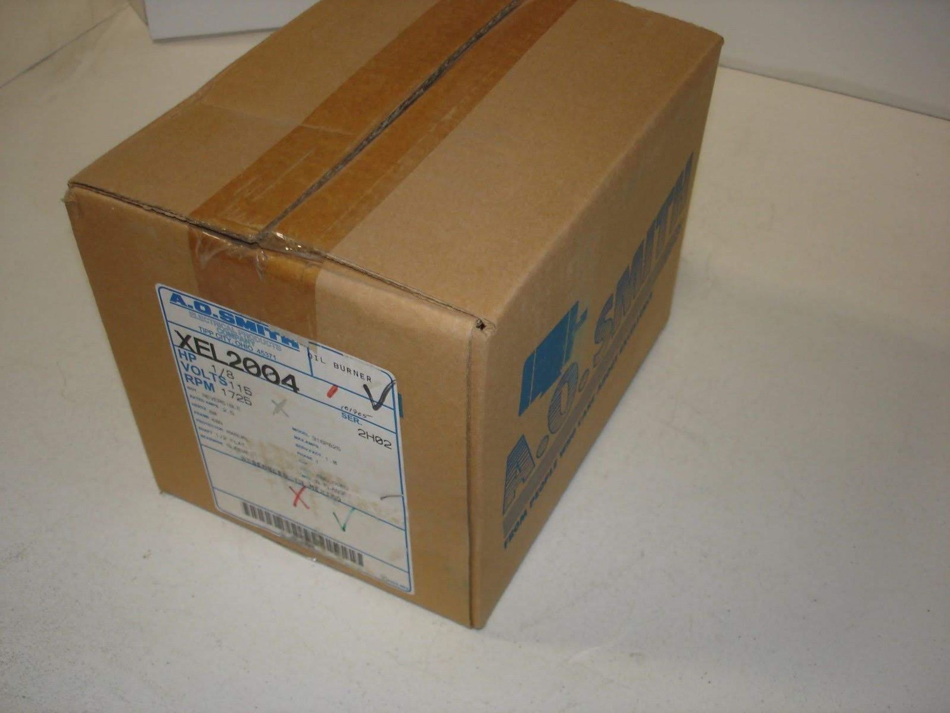 (1) *NIB* CENTURY 612A DIRECT DRIVE MOTOR HP1/15 VOLTS115/208-230 RPM1550 *NIB*; (1) *NIB* AO - Image 9 of 10