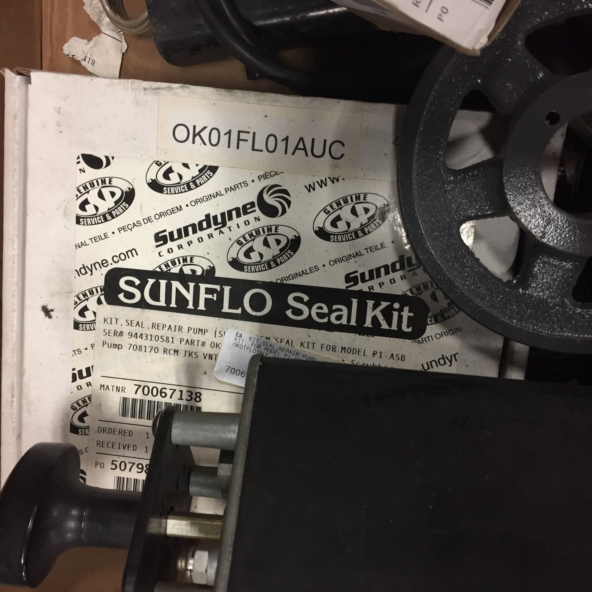 PALLET of Safety Swiches, Seal Kits, Coils and more with Brands Square D, SKF, Asco, GE, and - Image 2 of 4