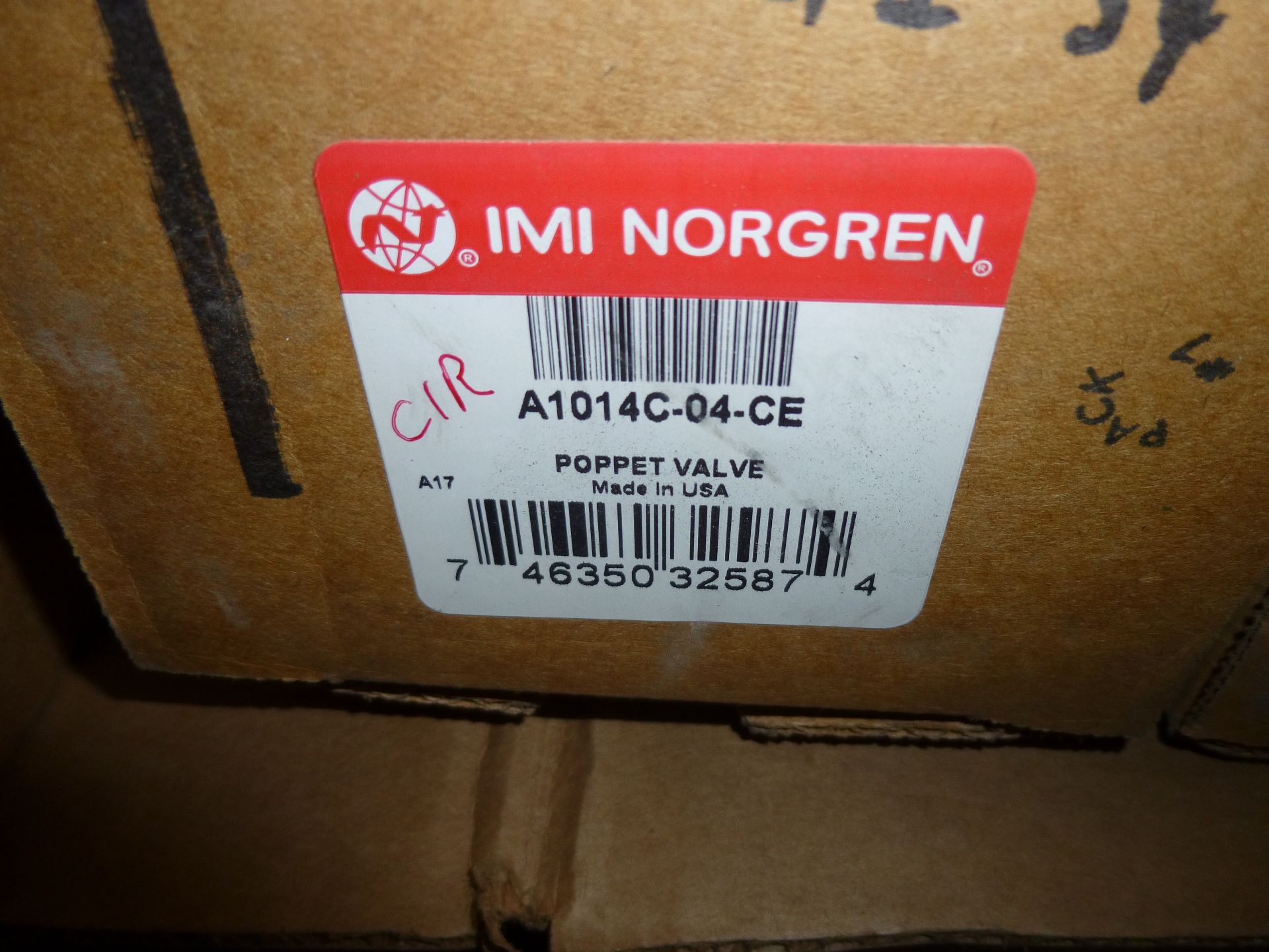 Qty 2 Norgren model A1014C-04-CE poppet valves, new in box, as always with Brolyn LLC auctions, - Image 2 of 2