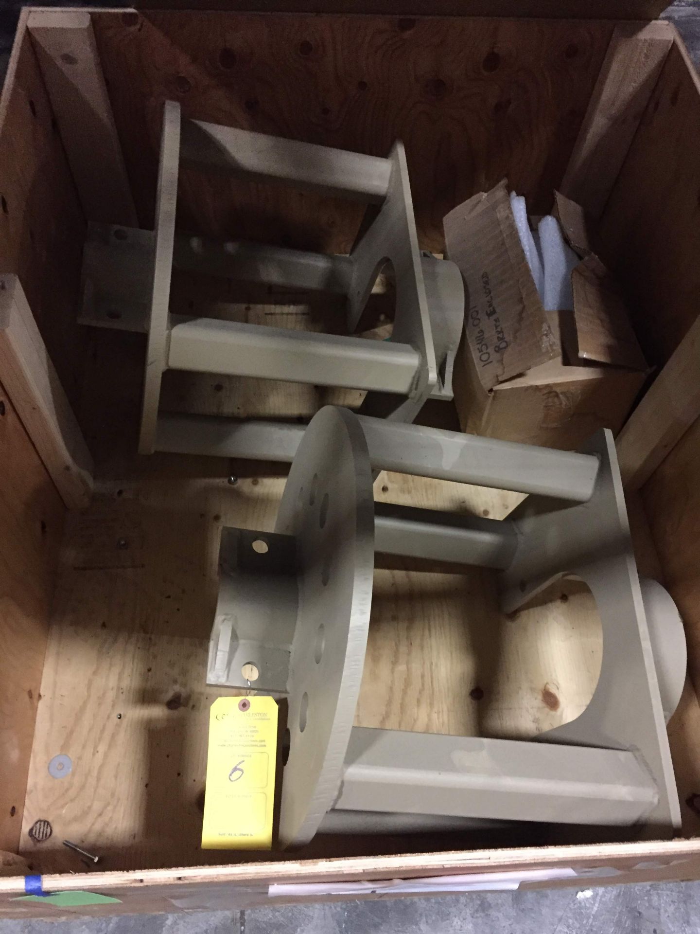 PALLET OF (2) CASTING MTG FRAME CLAMP ON