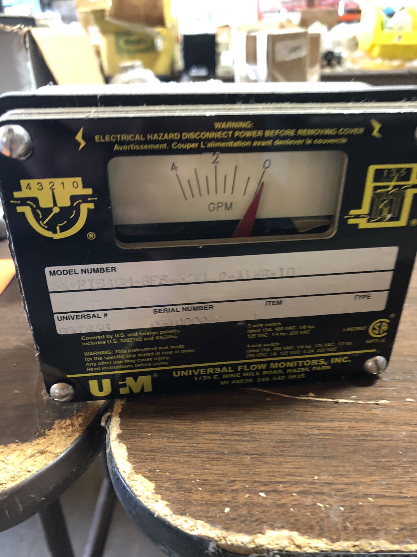 UFM FLOW MONITORS MODEL-SX-PTB4GM-6FS-32VL .0A1 WRID(LOCATED AT 2696 E LYTLE 5 POINTS ROAD, - Bild 2 aus 2