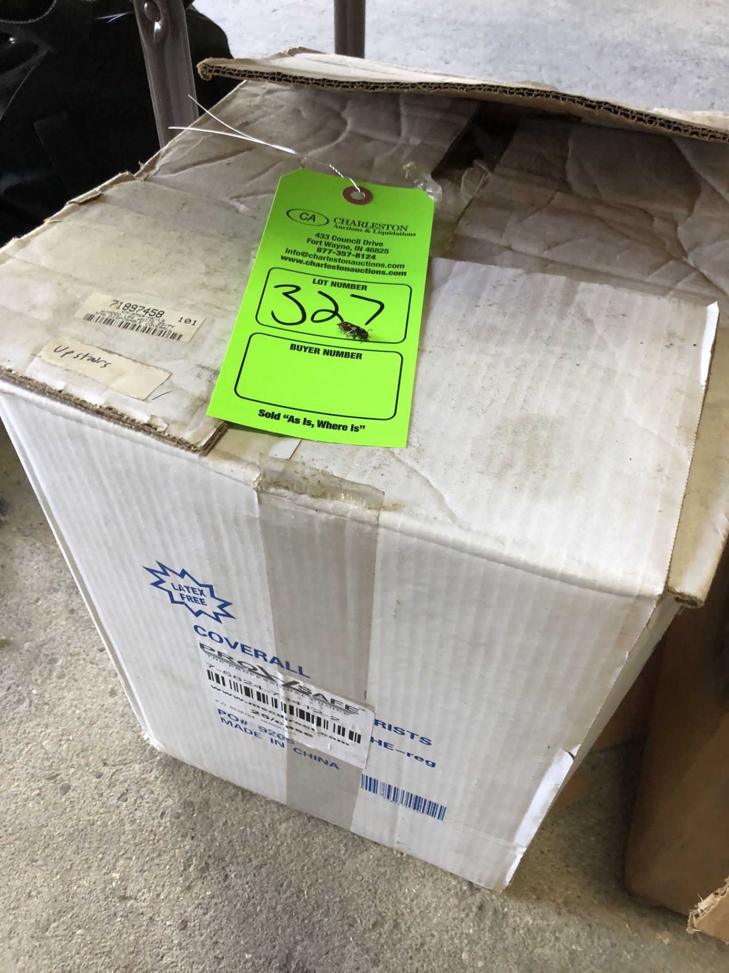 BOX OF (25) PRO SAFE DISPOSABLE COVERALLS (LOCATED AT 2696 E LYTLE 5 POINTS ROAD, DAYTON, OH 45458)