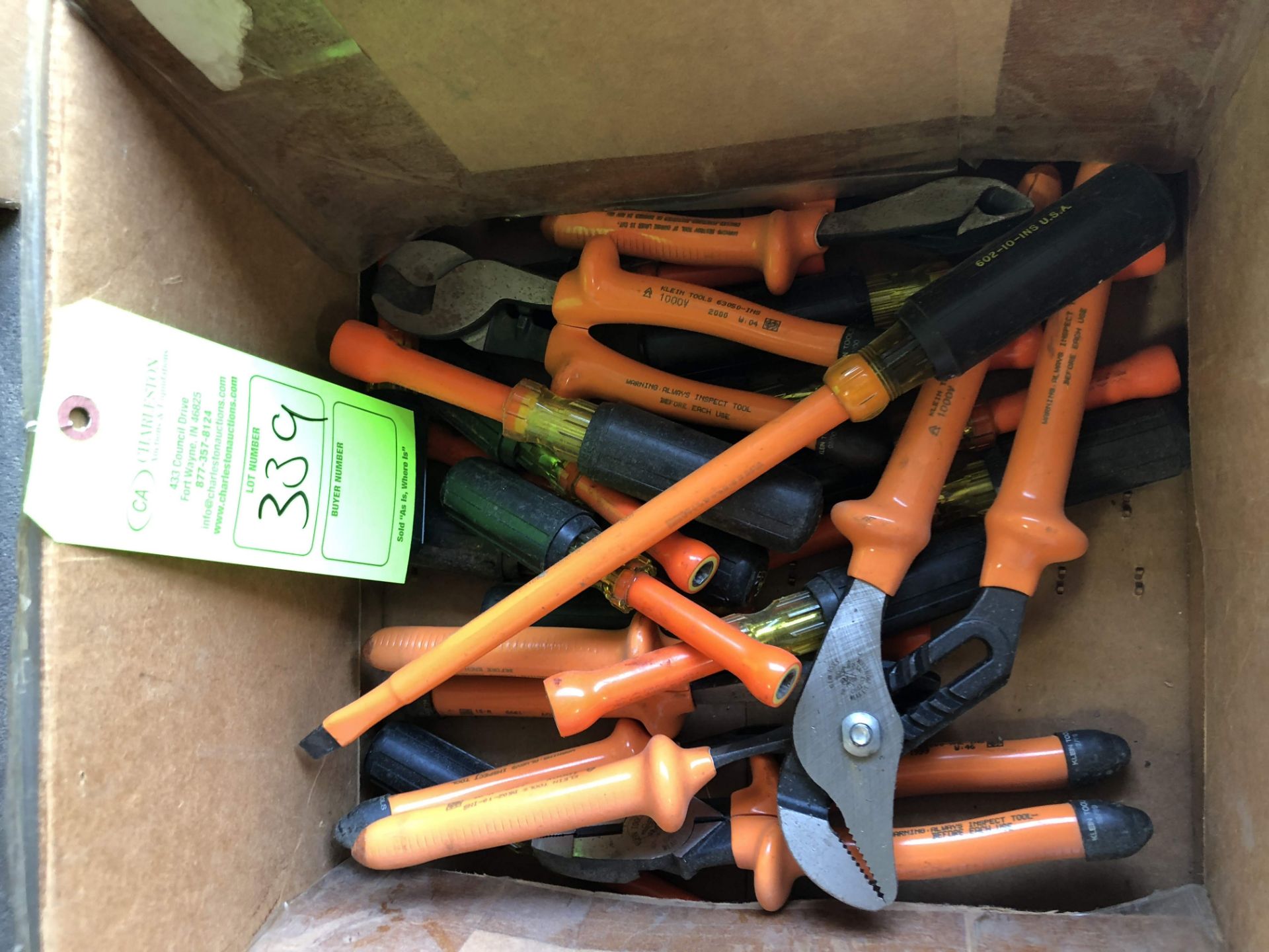 LOT OF KLEIN INSULATED TOOLING (LOCATED AT 2696 E LYTLE 5 POINTS ROAD, DAYTON, OH 45458)