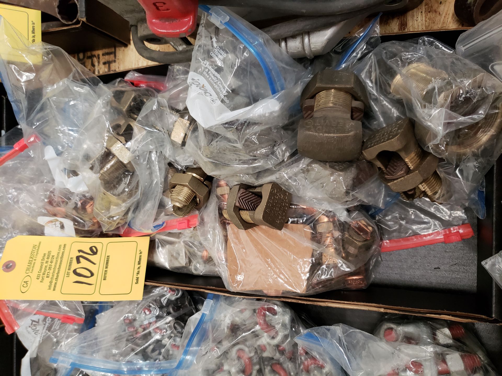 ASSORTED COPPER & BRASS WIRE CONNECTORS(LOCATED AT: 432 COUNCIL DRIVE, FORT WAYNE IN 46825)