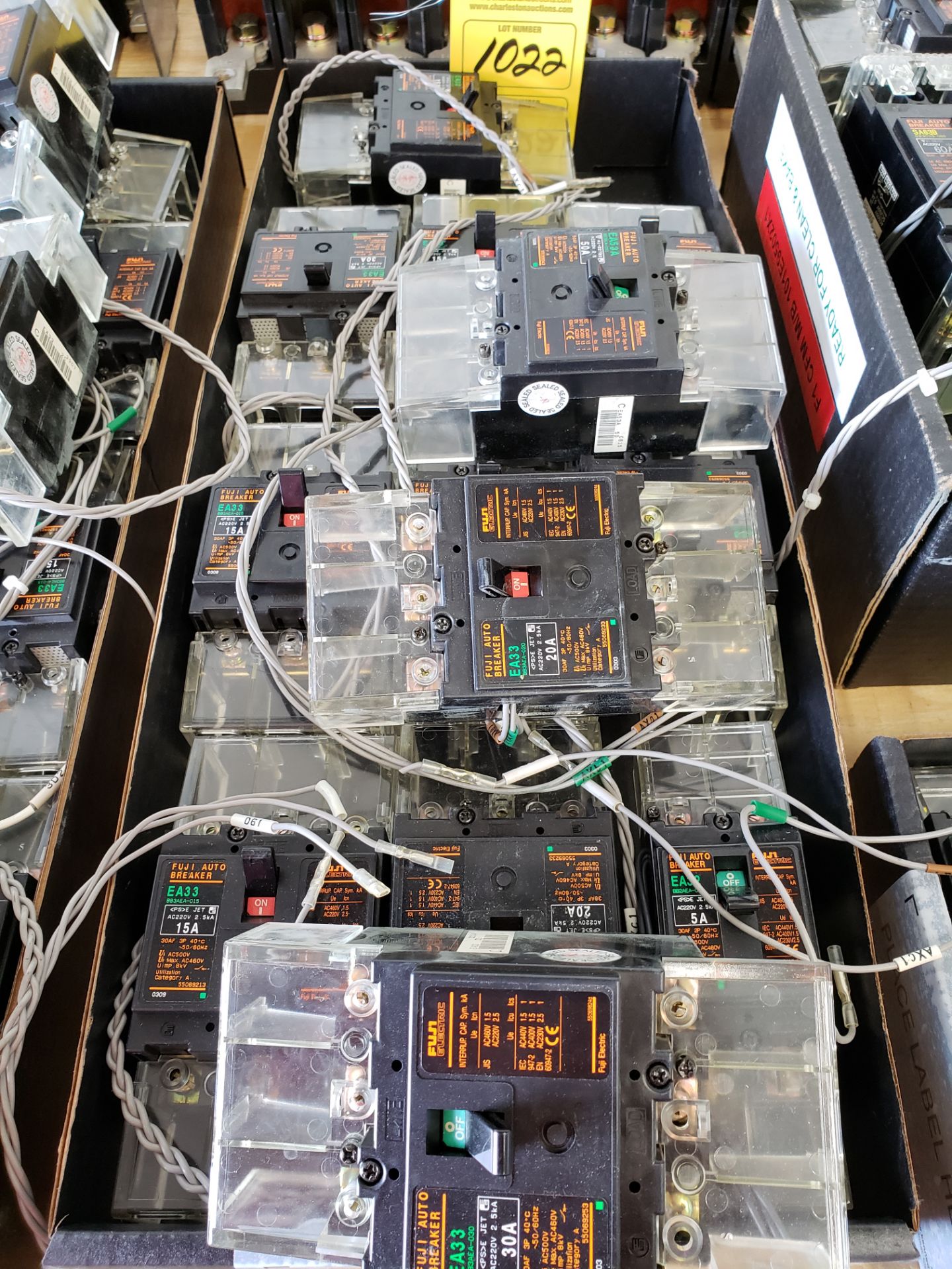 (13) FUJI CIRCUIT BREAKERS 15A 20A 30A 50A(LOCATED AT: 432 COUNCIL DRIVE, FORT WAYNE IN 46825)