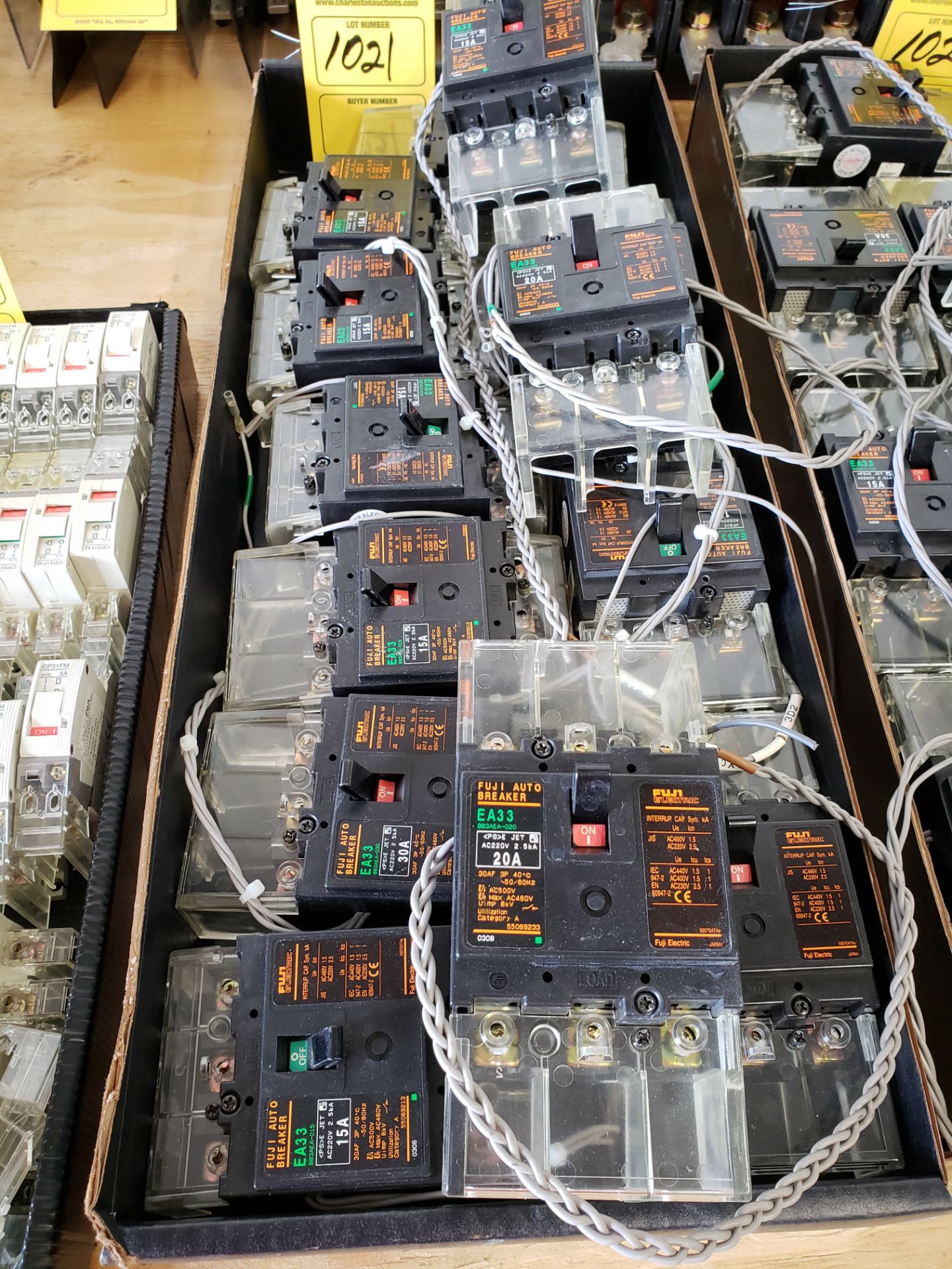 (13) FUJI CIRCUIT BREAKERS 15A 20A EA33 (LOCATED AT: 432 COUNCIL DRIVE, FORT WAYNE IN 46825)