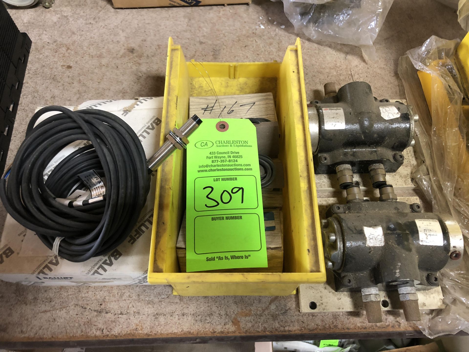 (3) CARRIER 5ITR4004 13 HEATER (2) BALLLUFF RXE 1202P-POB (2) INGERSOLL RAND CONNECT PORTS(LOCATED