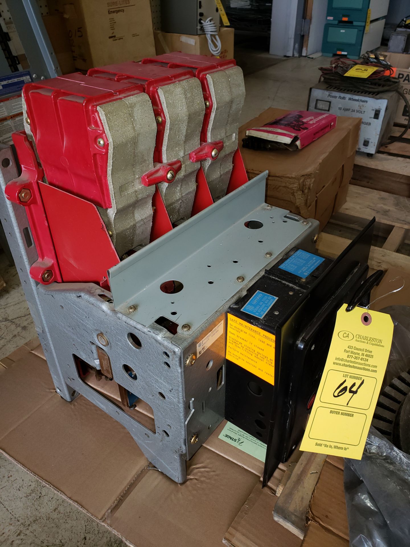 I-T-E CIRCUIT BREAKER FOR FIRE PUMP SERVICE TYPE-KFP-225 FRAME-225A (LOCATED AT 432 COUNCIL DRIVE