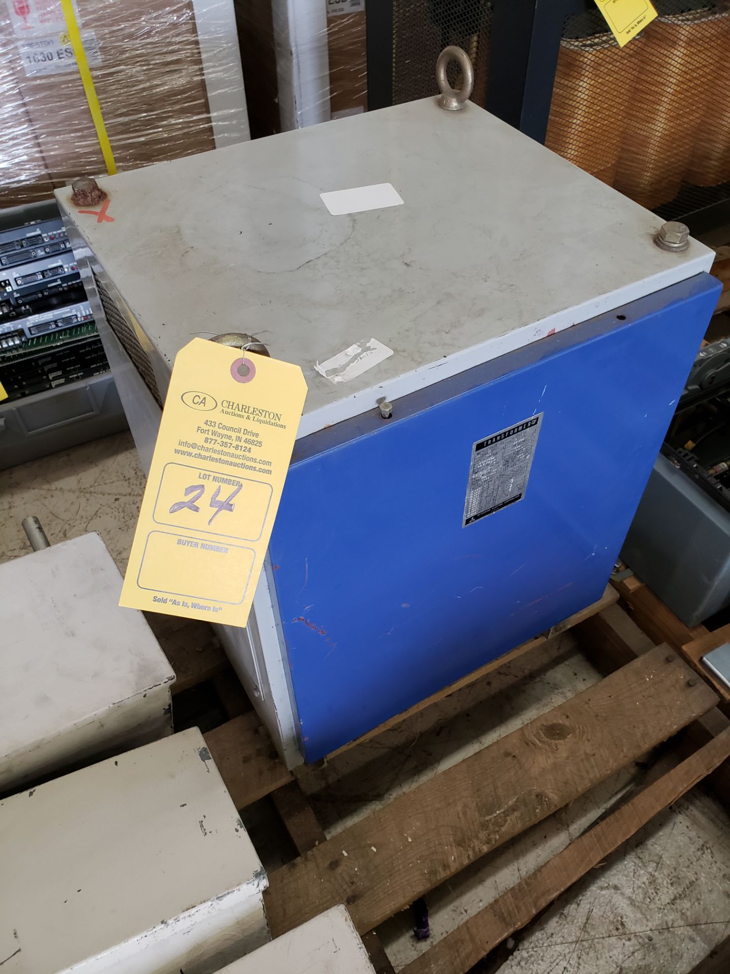 MITSUBISHI TRANSFORMER DRY-SELF COOLED 7.5 KA 50/60 HZ (LOCATED AT 432 COUNCIL DRIVE FORT WAYNE IN