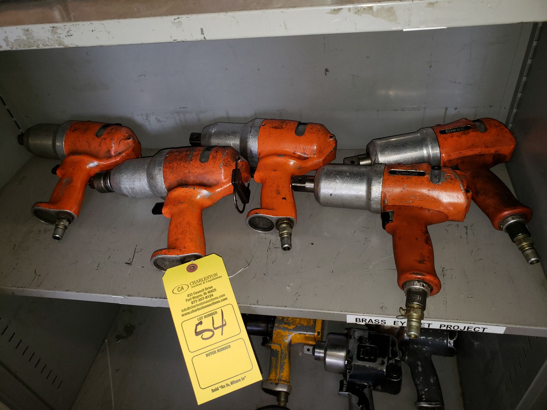 (5) CLECO PNEUMATIC IMPACT WRENCHES (LOCATED AT 432 COUNCIL DRIVE FORT WAYNE IN 46825)