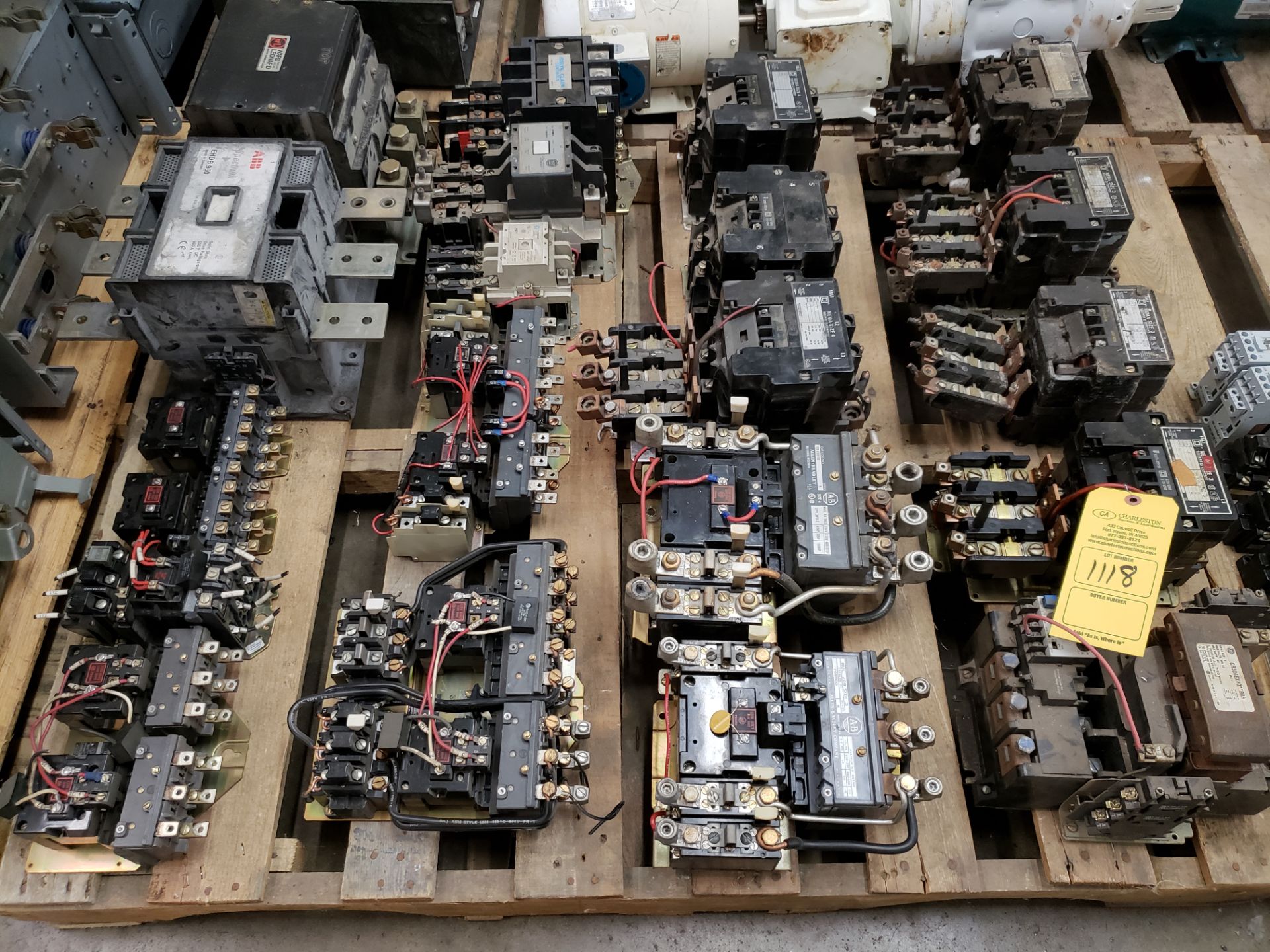 ASSORTED ALLEN BRADLEY SQUARE D CONTACTORS (LOCATED AT: 432 COUNCIL DRIVE FORT WAYNE, IN 46825)