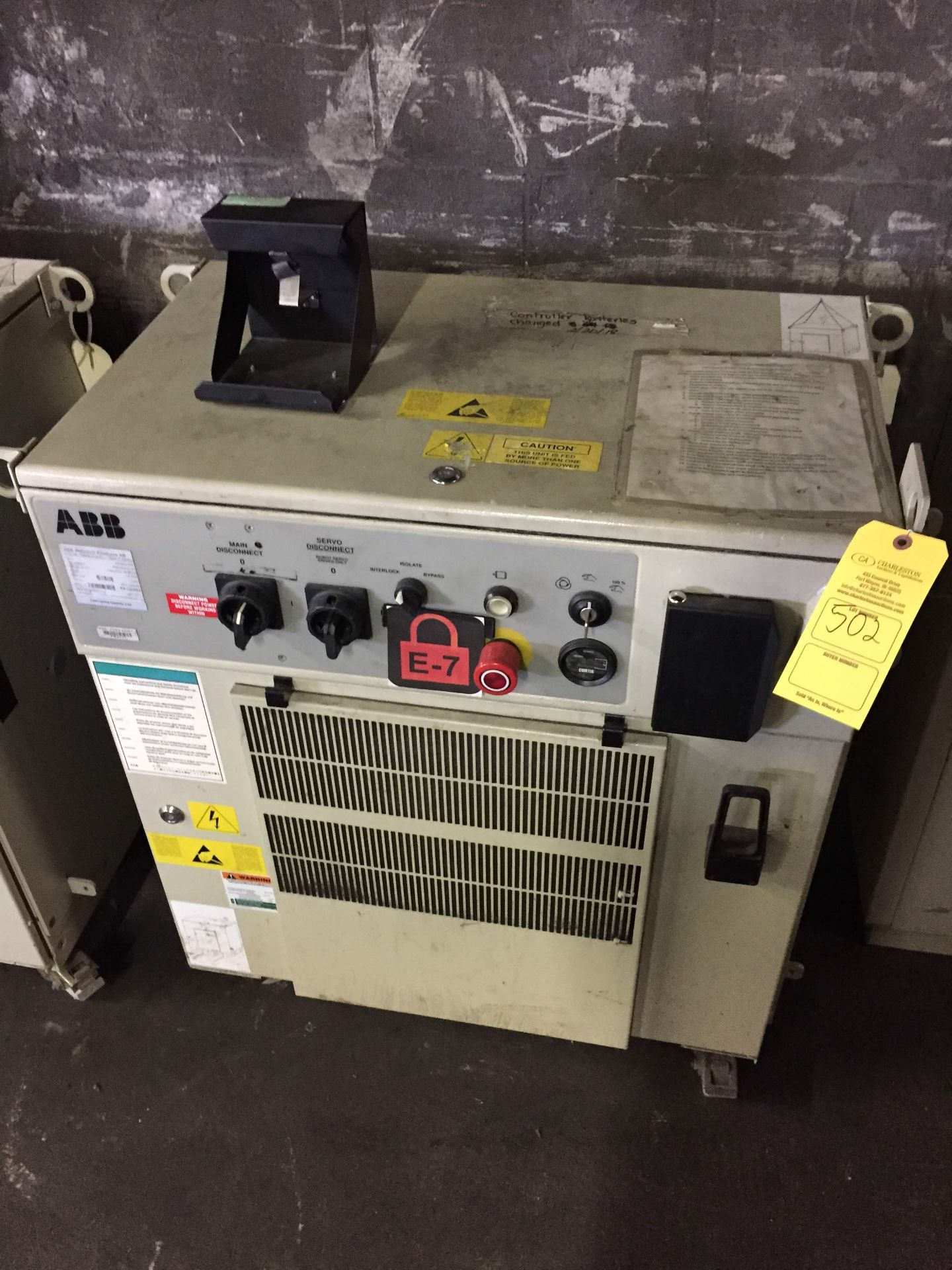 ABB ROBOTIC PRODUCTS AB TYPE: 1RB6400 M97 S# 64-02484(LOCATED AT: 219 MURRAY STREET, FORT WAYNE IN