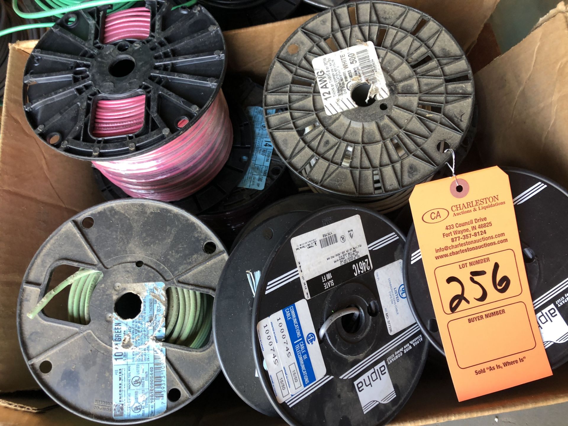 LOT OF VARIOUS ELECTRICAL WIRE(LOCATED AT 2696 E LYTLE 5 POINTS ROAD, DAYTON, OH 45458) - Image 2 of 3