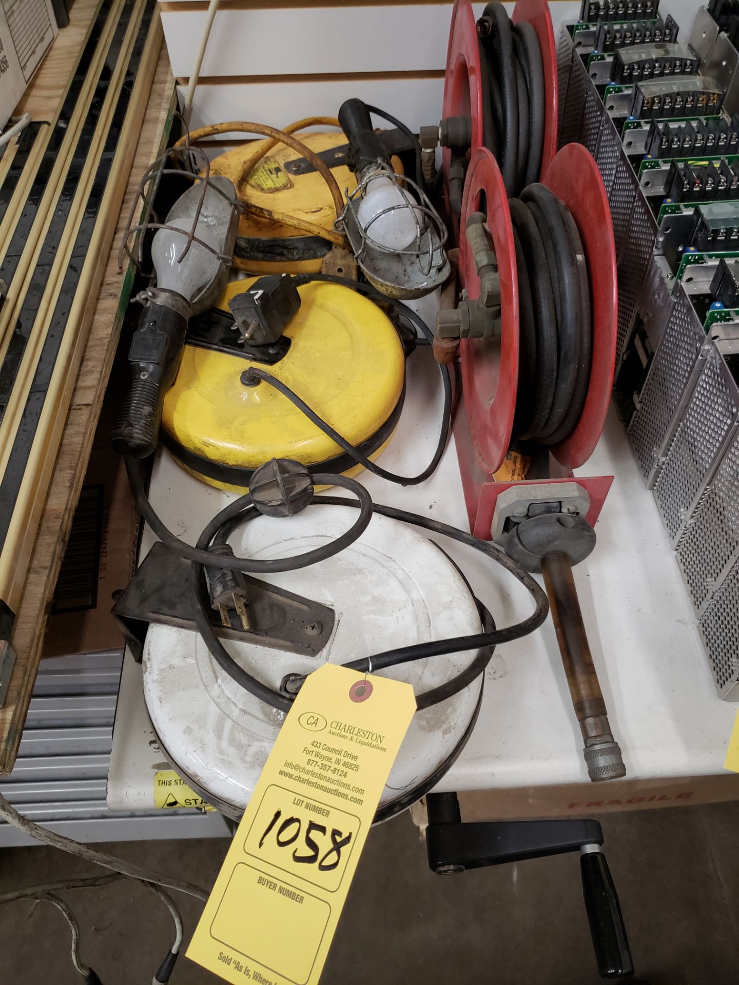 ASSORTED HOSE REELS & CORD REELS(LOCATED AT: 432 COUNCIL DRIVE, FORT WAYNE IN 46825)