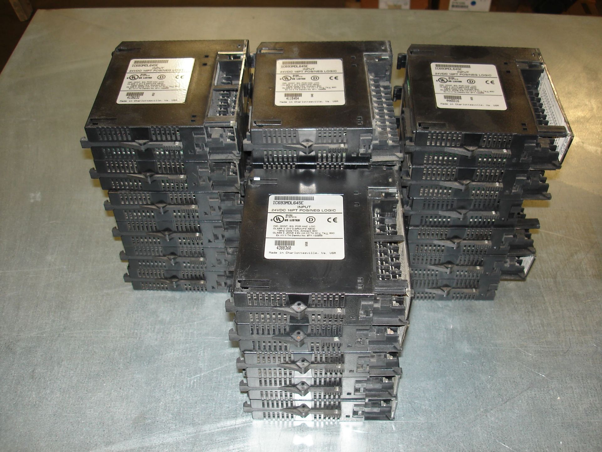 (23) IC693MDL645E GE FANUC INPUT MODULES USED PRE OWNED. Pickup your lot(s) for free! Shipping is