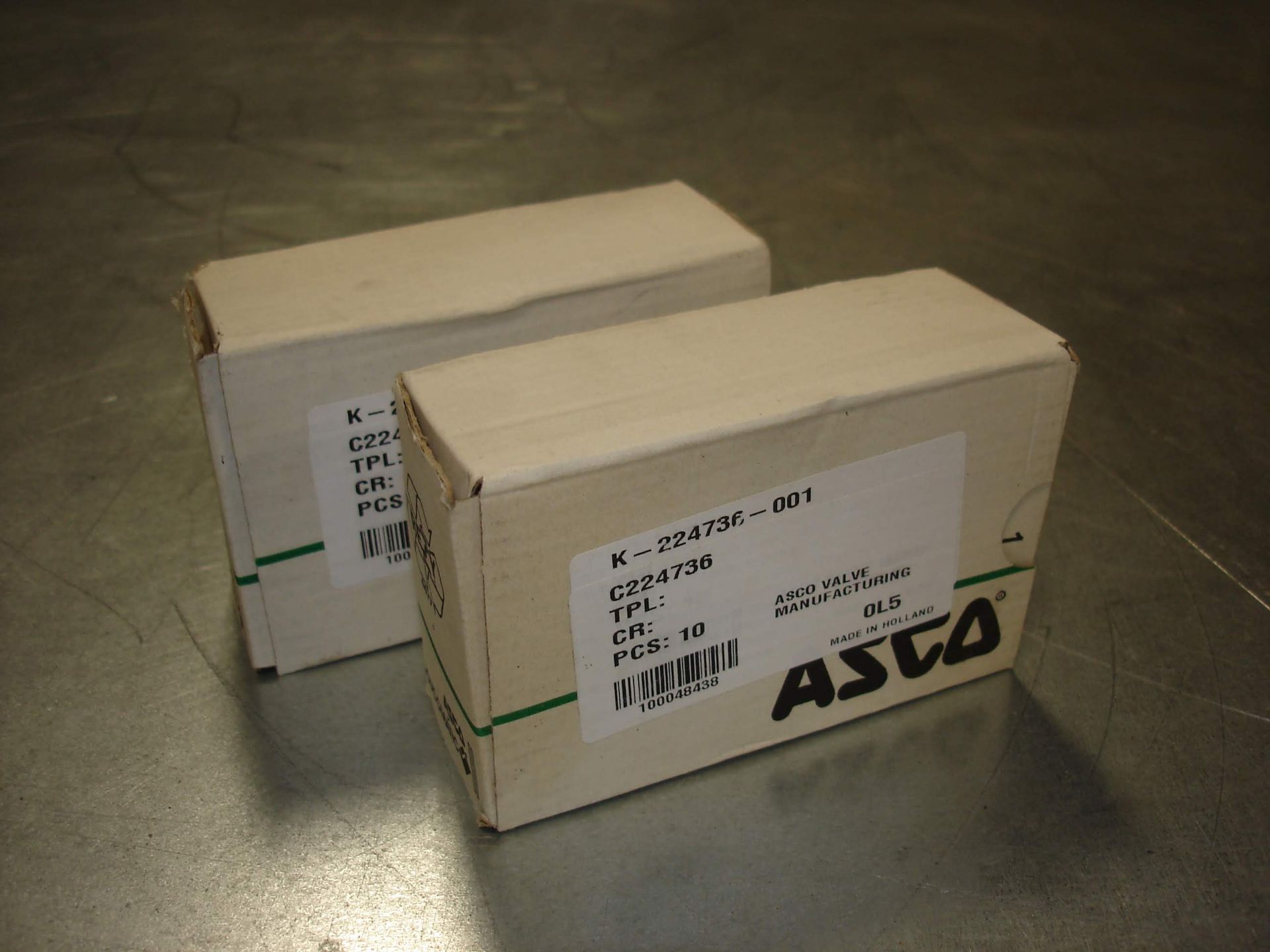 (2) K-224736-001 ASCO 10 PIECE VALVE KIT NEW. Pickup your lot(s) for free! Shipping is available for - Image 3 of 5