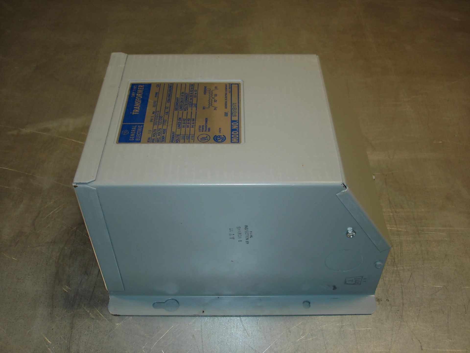 (1) 9T51B171 GE DRY TIME TRANSFORMER NEW Pickup your lot(s) for free! Shipping is available for - Image 5 of 9