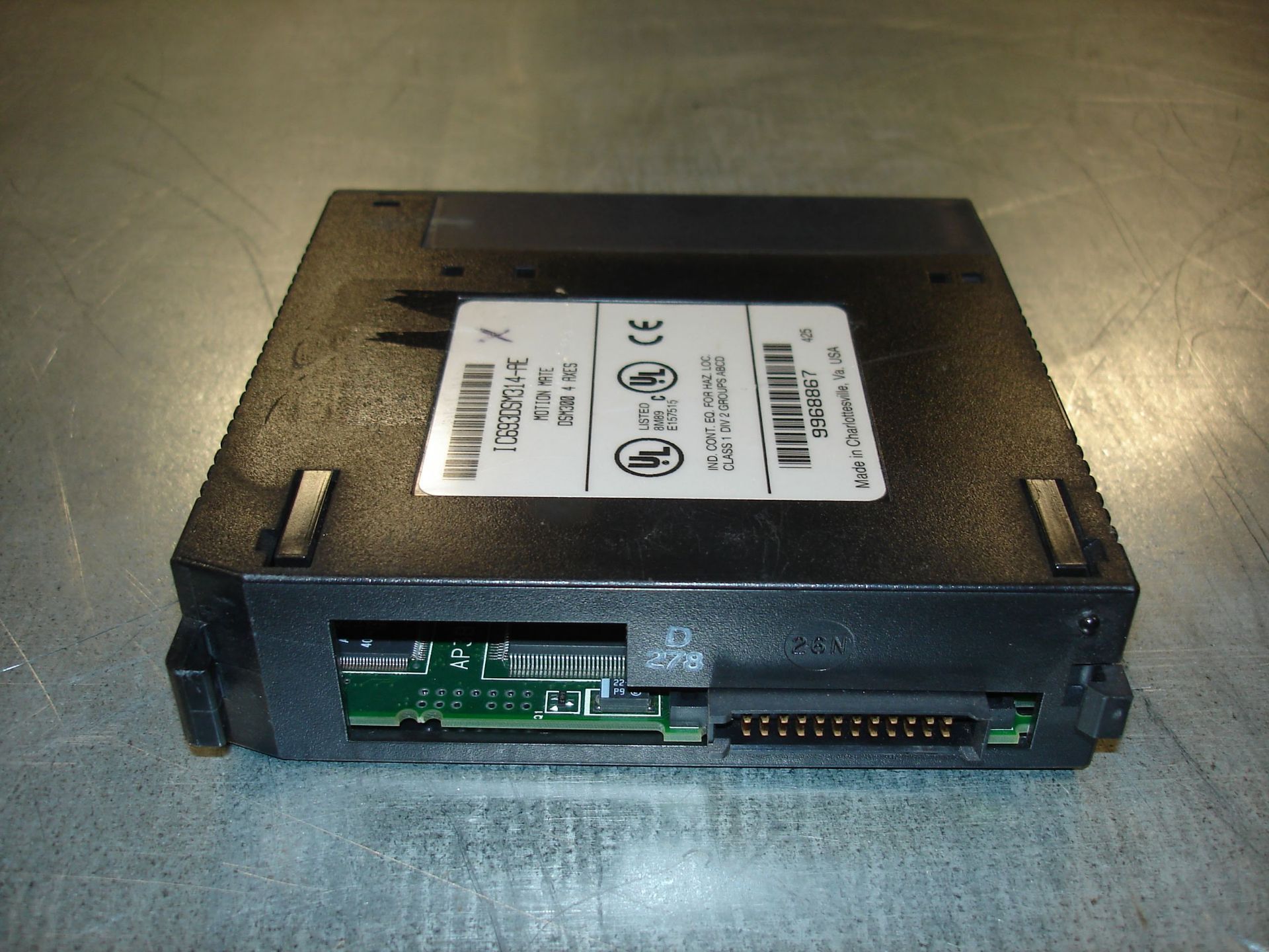 (1) IC693DSM314-AE GE FANUC MOTION MATE 4 AXES CONTROL MODULE USED. Pickup your lot(s) for free! - Image 3 of 4