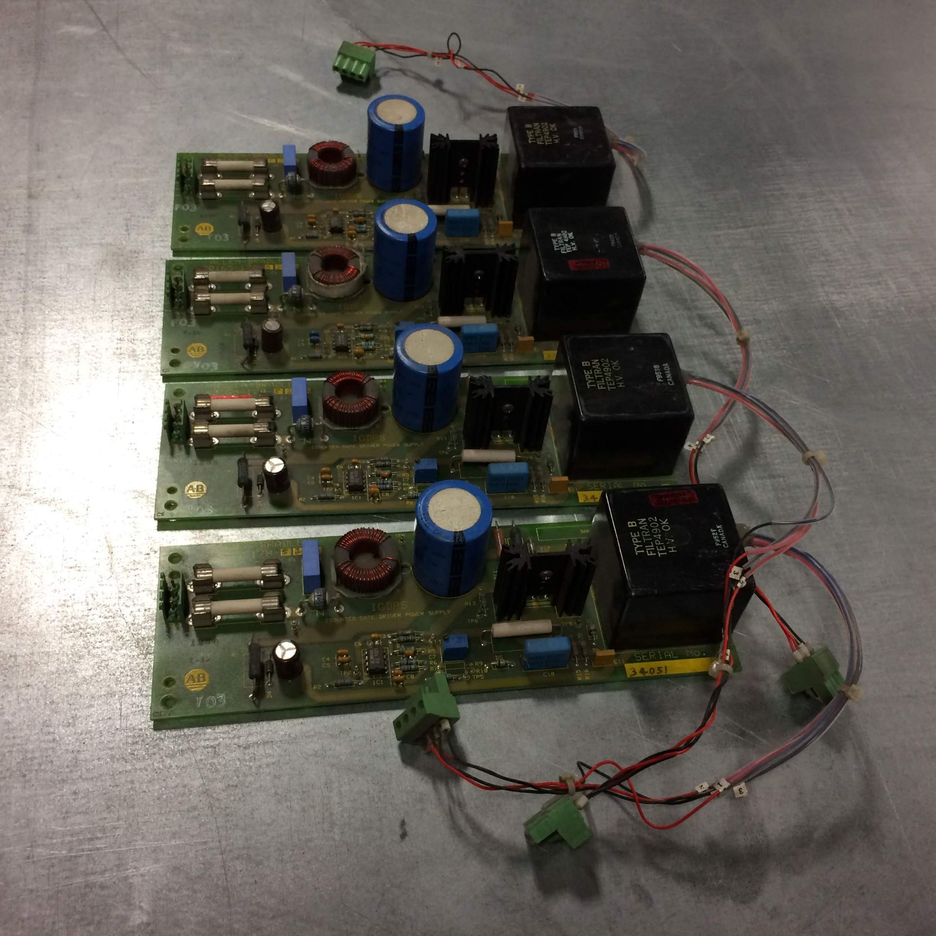 (4) 80165-178-52-C ALLEN BRADLEY CIRCUIT BOARD USED. Pickup your lot(s) for free! Shipping is - Image 3 of 4