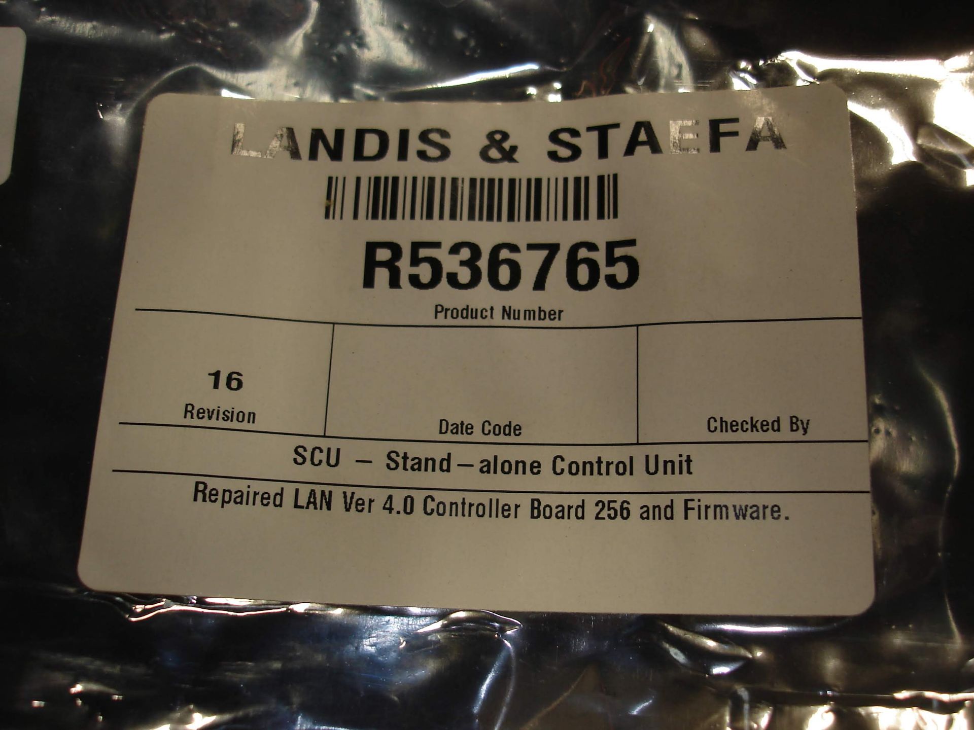 (1) R536765 LANDIS AND STAEFA STAND ALONE CONTROL UNIT NEW. Pickup your lot(s) for free! Shipping is
