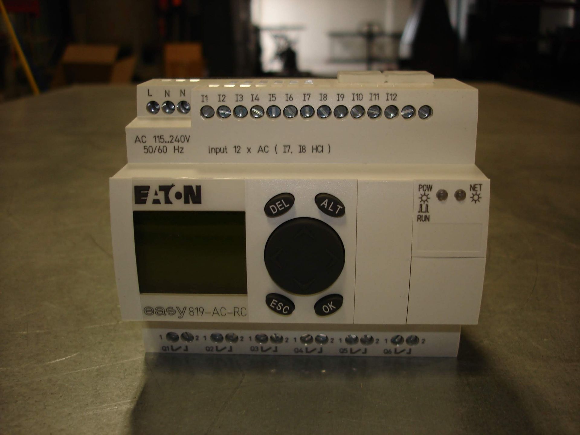 (1) EASY819-AC-RC EATON DIGITAL CONTROL RELAY OUTPUT NEW. Pickup your lot(s) for free! Shipping is - Image 3 of 6