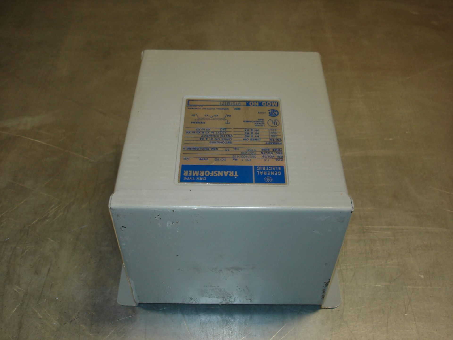 (1) 9T51B171 GE DRY TIME TRANSFORMER NEW Pickup your lot(s) for free! Shipping is available for - Image 7 of 9