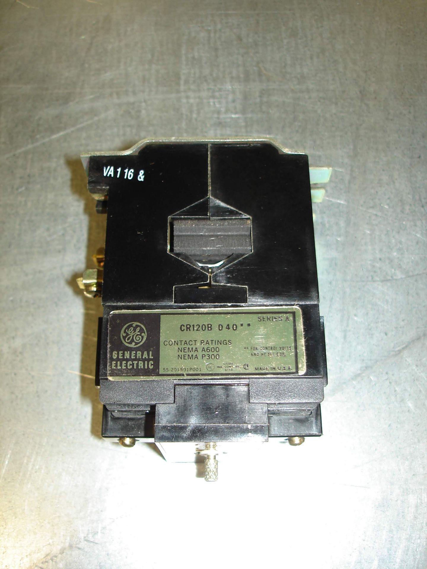 (1) CR120B04022 GE INDUSTRIAL CONTACT RELAY NEW. Pickup your lot(s) for free! Shipping is - Image 4 of 5