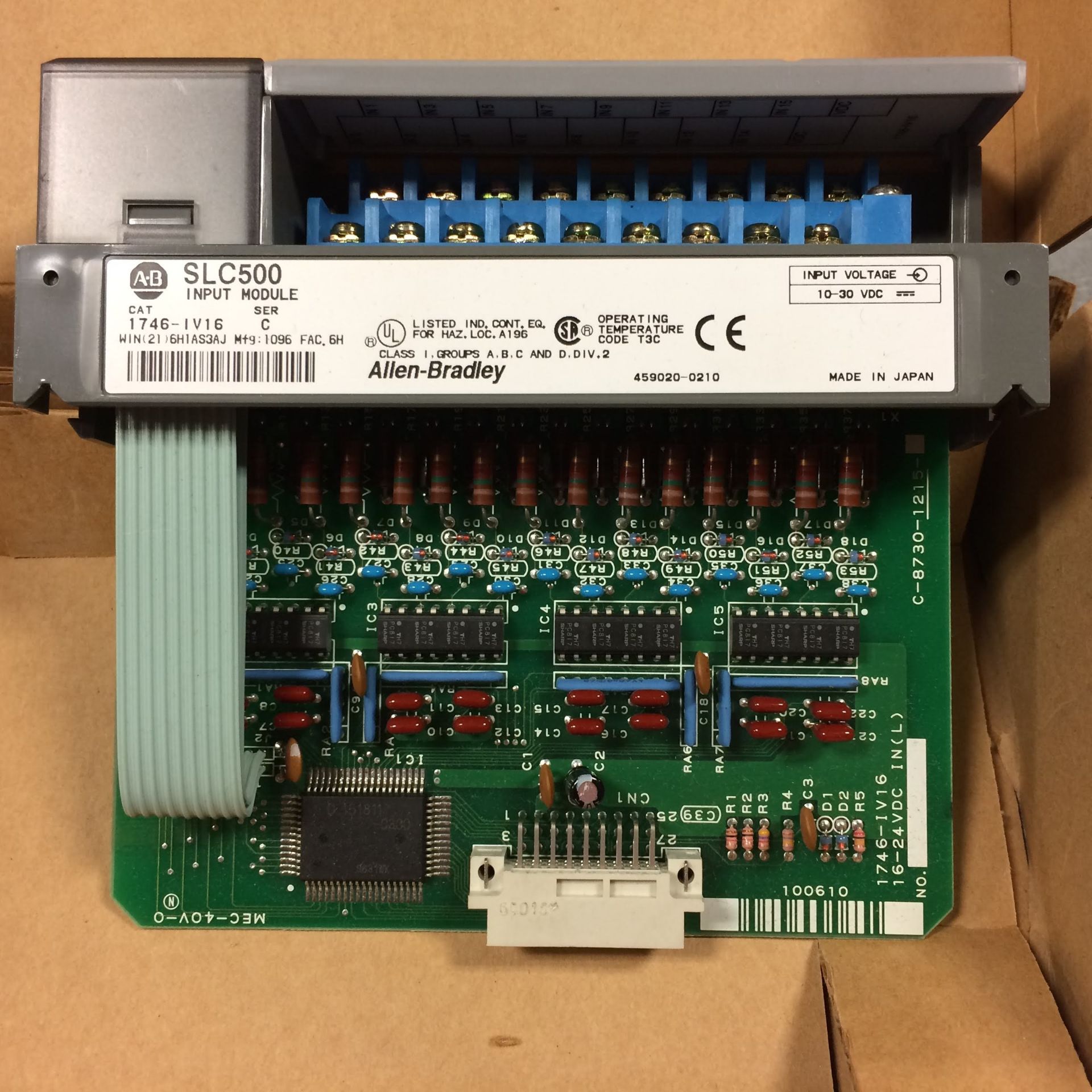 (1) 1746-IVI6 ALLEN BRADLEY INPUT MODULE NEW. Pickup your lot(s) for free! Shipping is available for