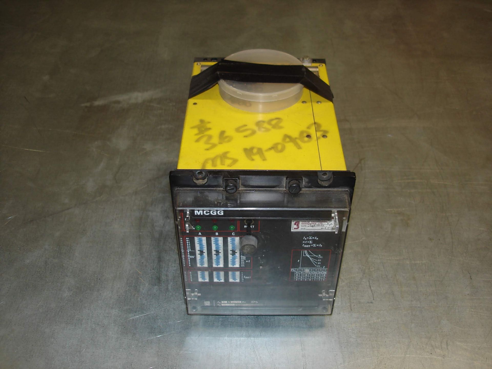 (1) MCGG62F1CD1002A GEC OVERCURRENT RELAY USED Pickup your lot(s) for free! Shipping is available
