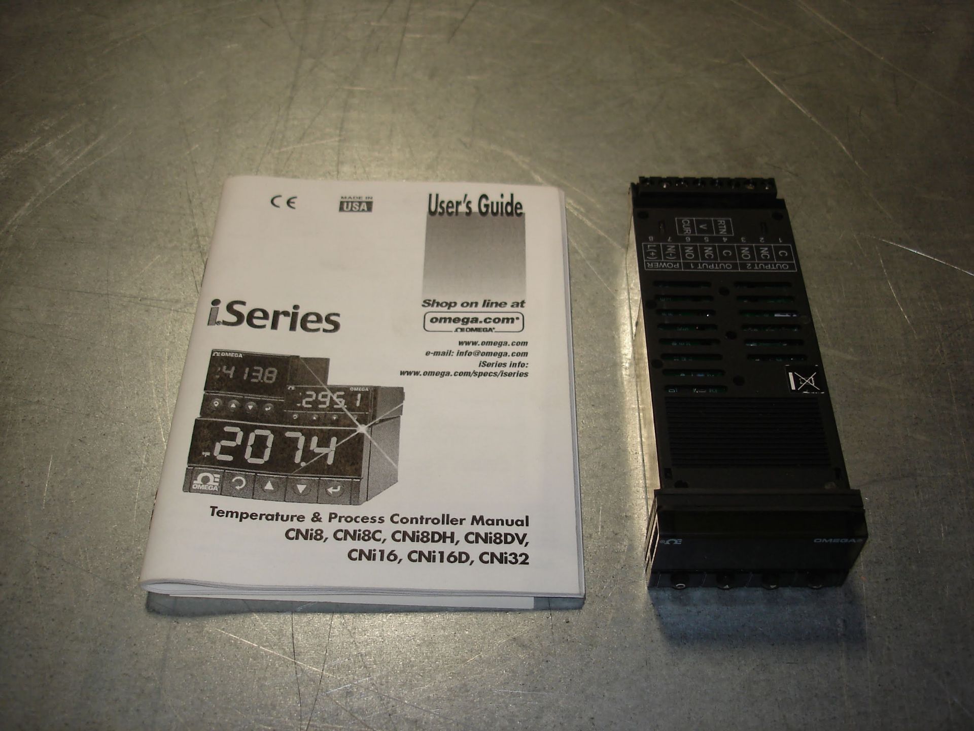 (1) CNI3222-C4 OMEGA TEMPERATURE AND PROCESS CONTROLLER NEW. Pickup your lot(s) for free! Shipping