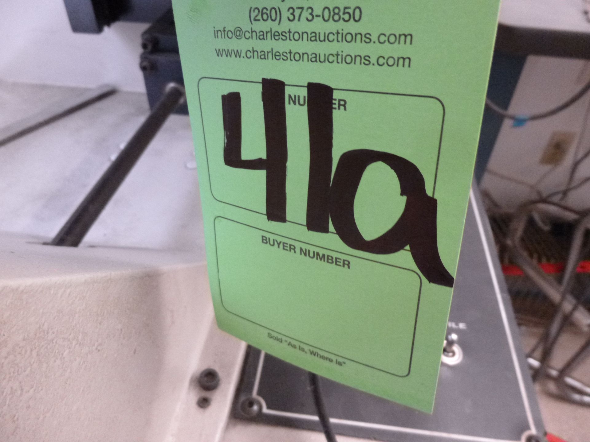 MicroVu model S14 optical comparator with Q16 digital readout serial #5530, (located at 52458 St - Image 5 of 6