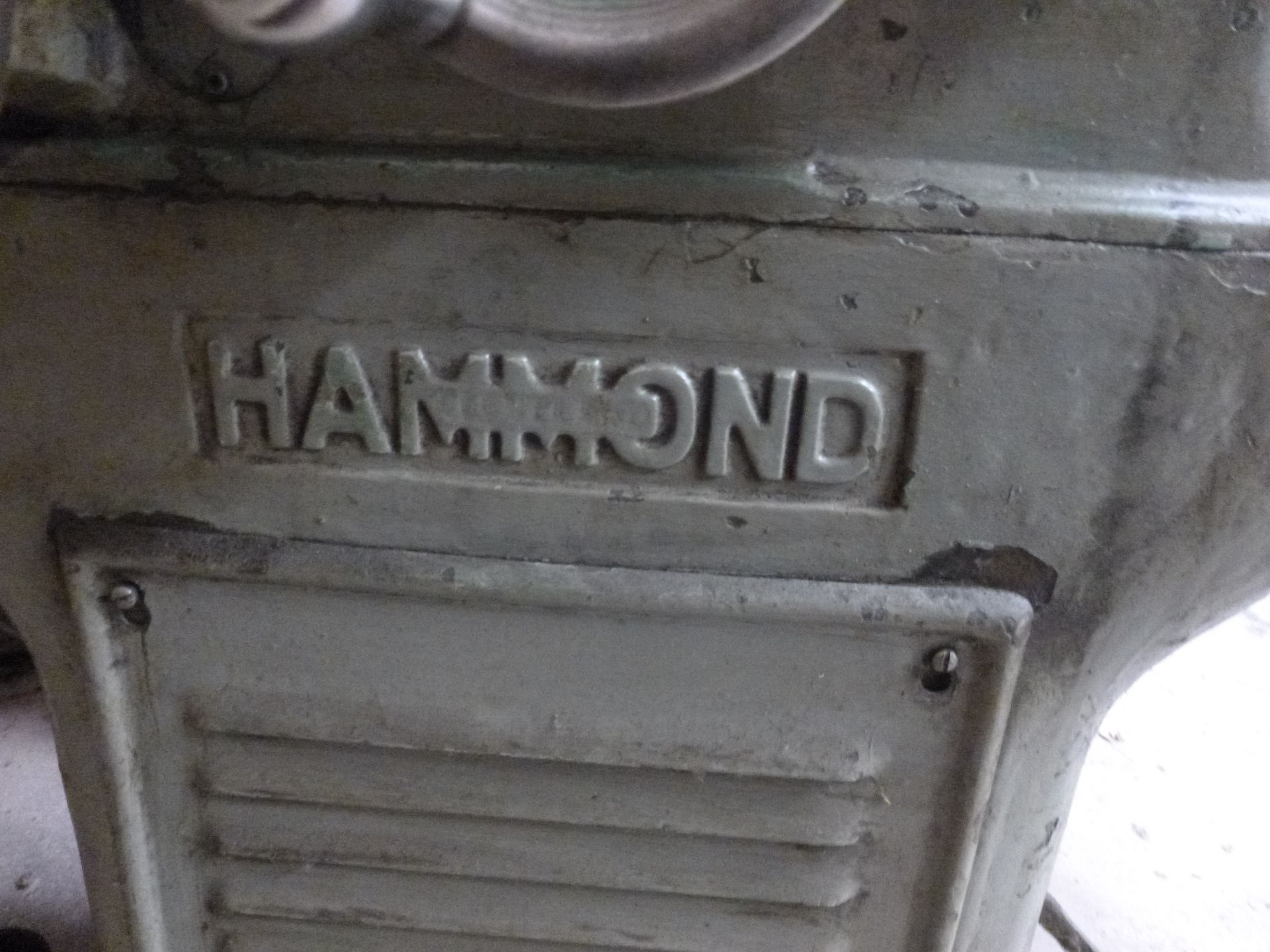Hammond surface grinder, includes Brown and Sharpe Model 818, permanent magentic chuck (located at - Image 3 of 6