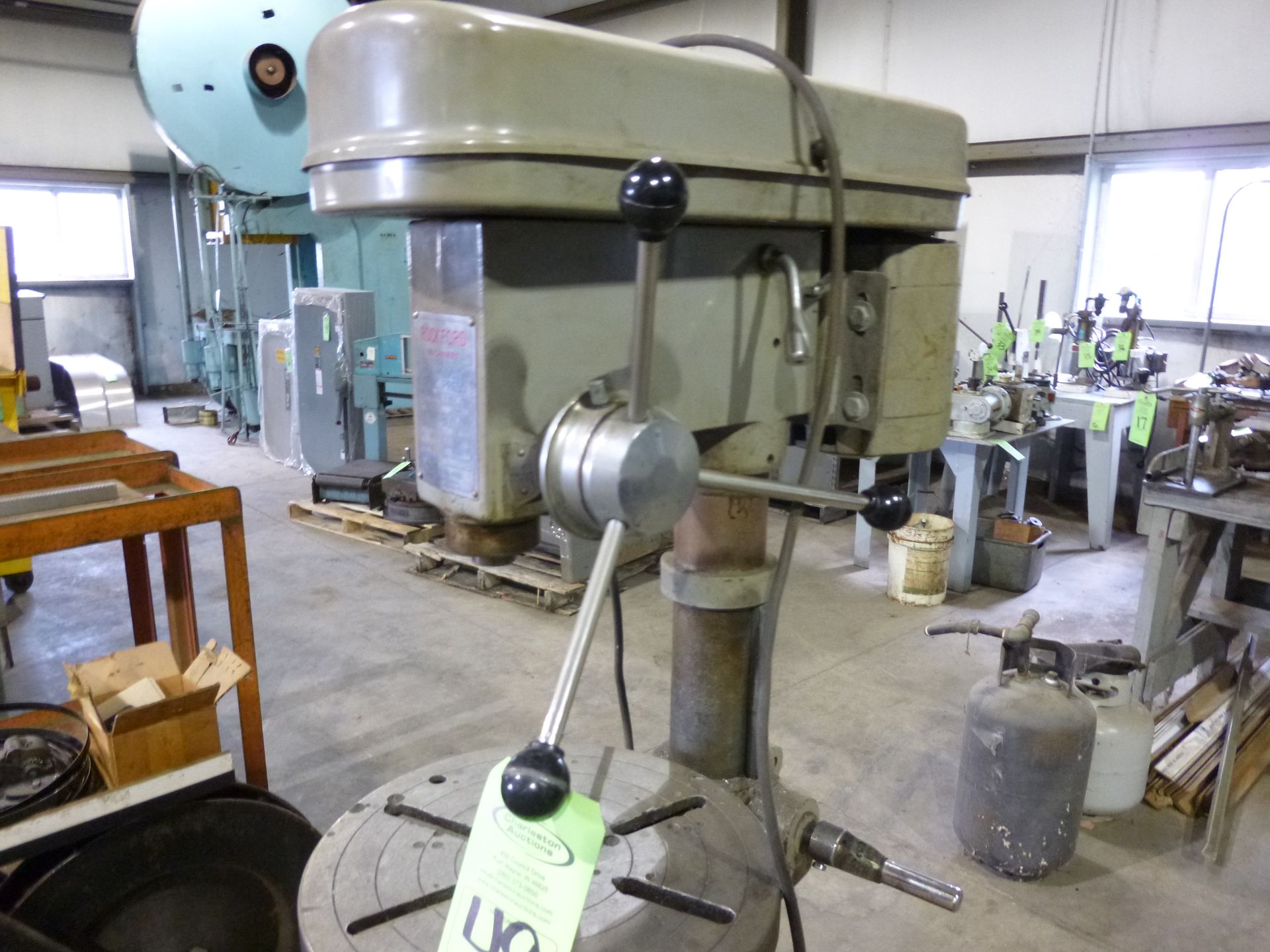 Rockford Machinery heavy duty drill press Model 120F-IND, 16mm capacity, spindle MT2, JT3 3/4hp, - Image 2 of 4