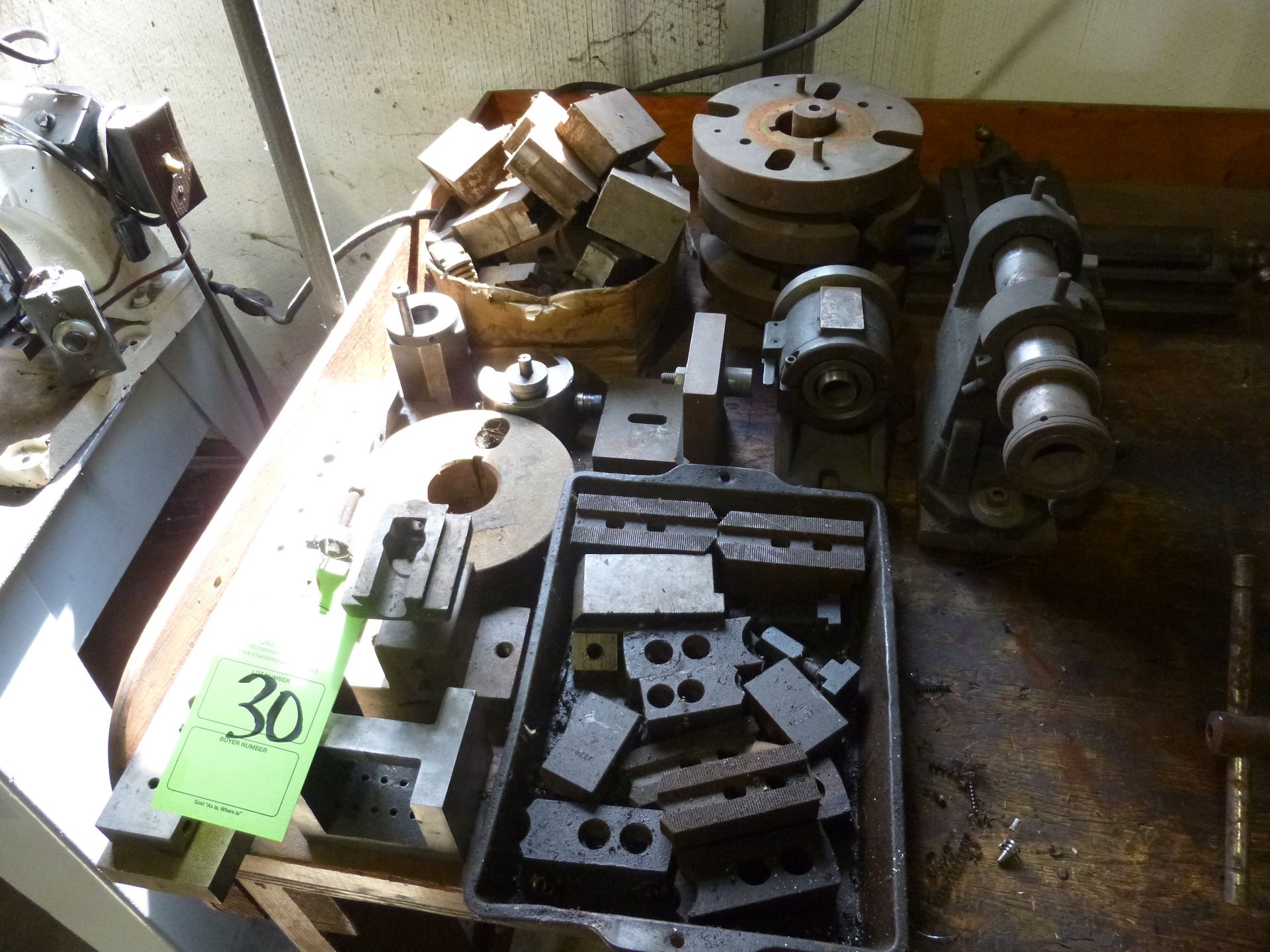 Lot of assorted machine tooling (located at 52458 St Rd 15 North, Bristol IN 46507)