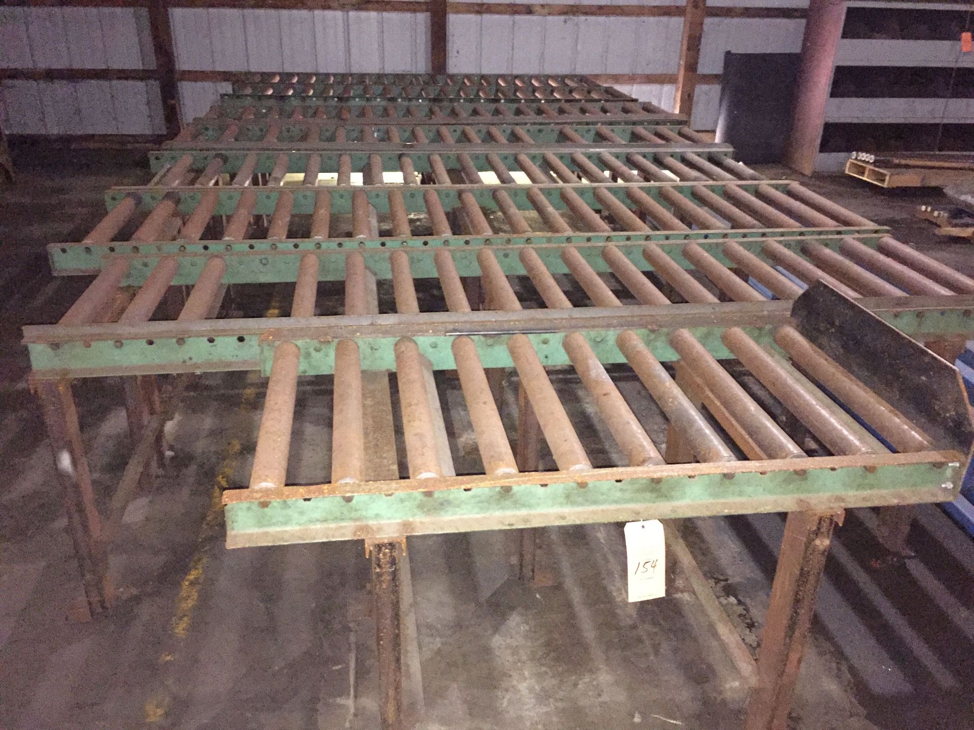 LARGE QTY OF CONVEYOR TABLES