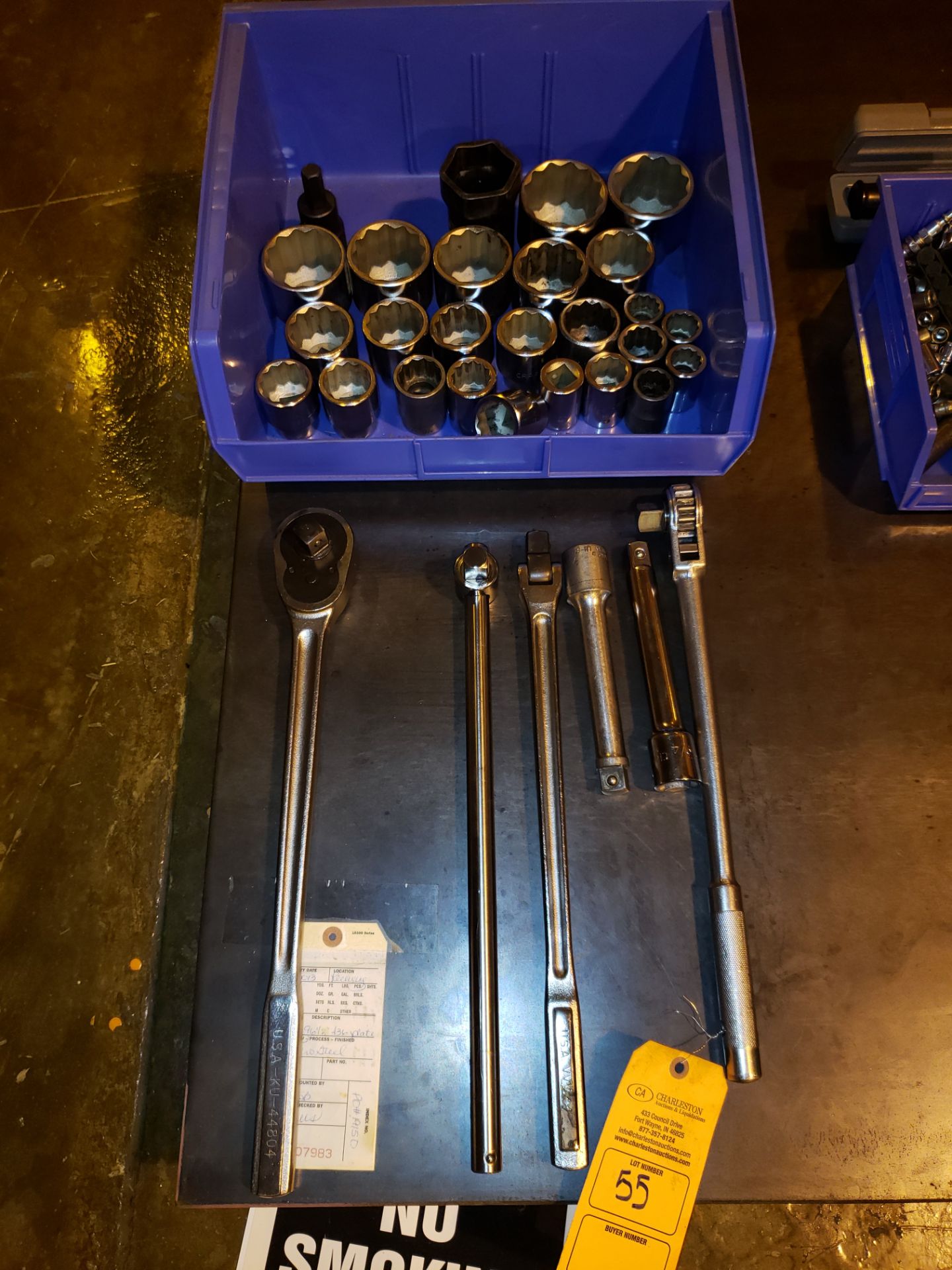 LG QTY OF HEAVY DUTY/LG CAPACITY GEAR WRENCHES & BITS