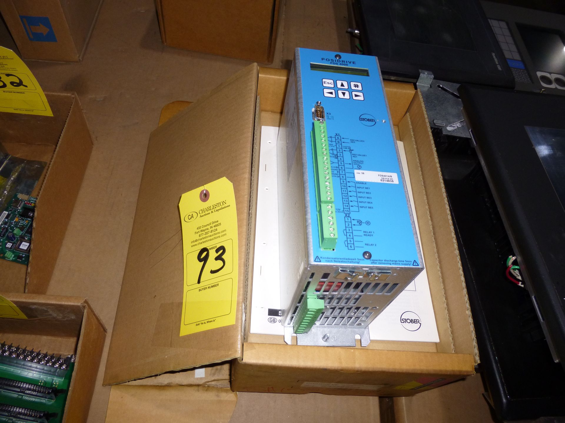 Posidrive model FDS4014/B, new in box, as always with Brolyn LLC auctions, all lots can be picked up