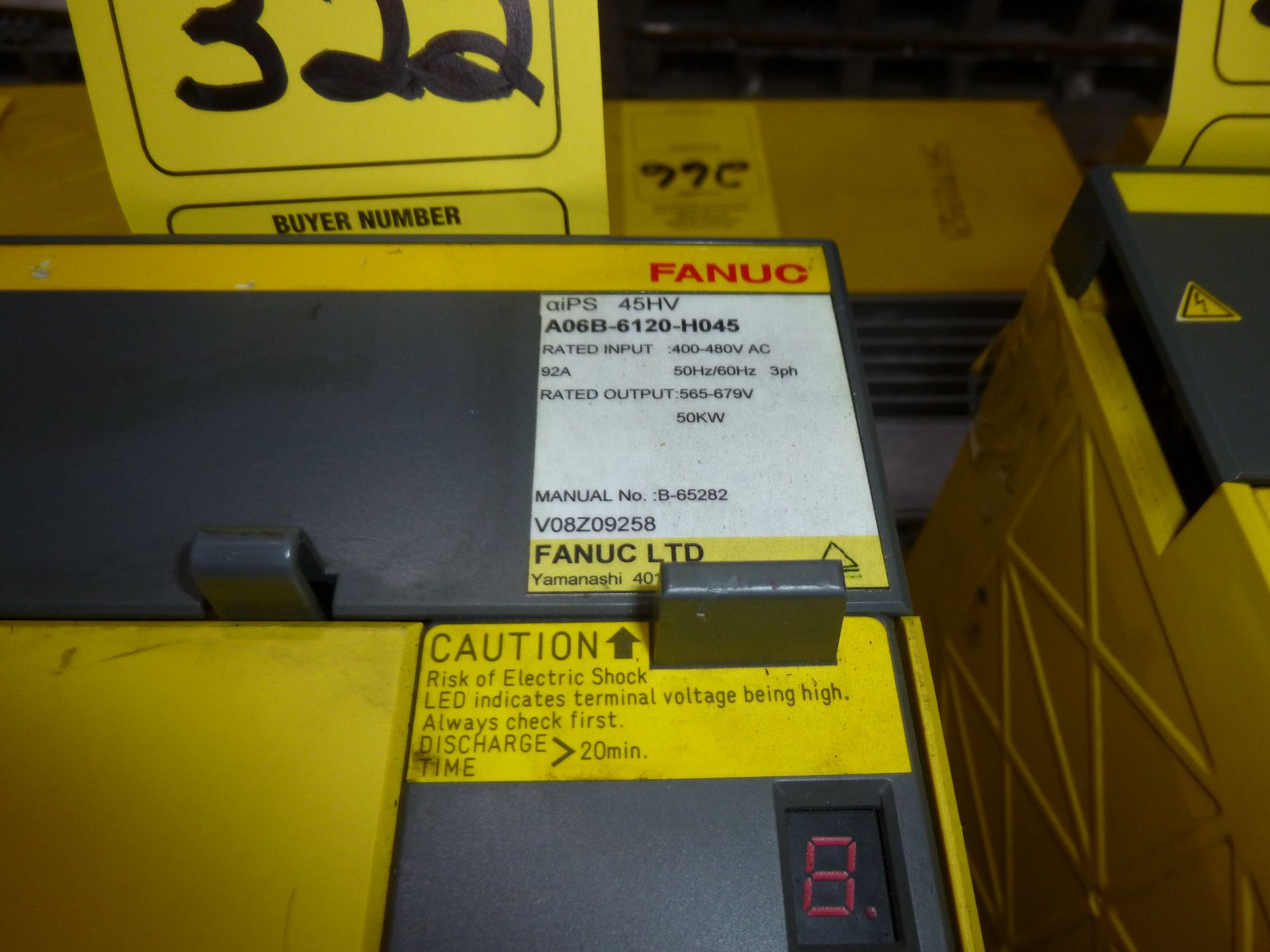 Fanuc module model A06B-6120-H045, as always with Brolyn LLC auctions, all lots can be picked up - Image 2 of 2