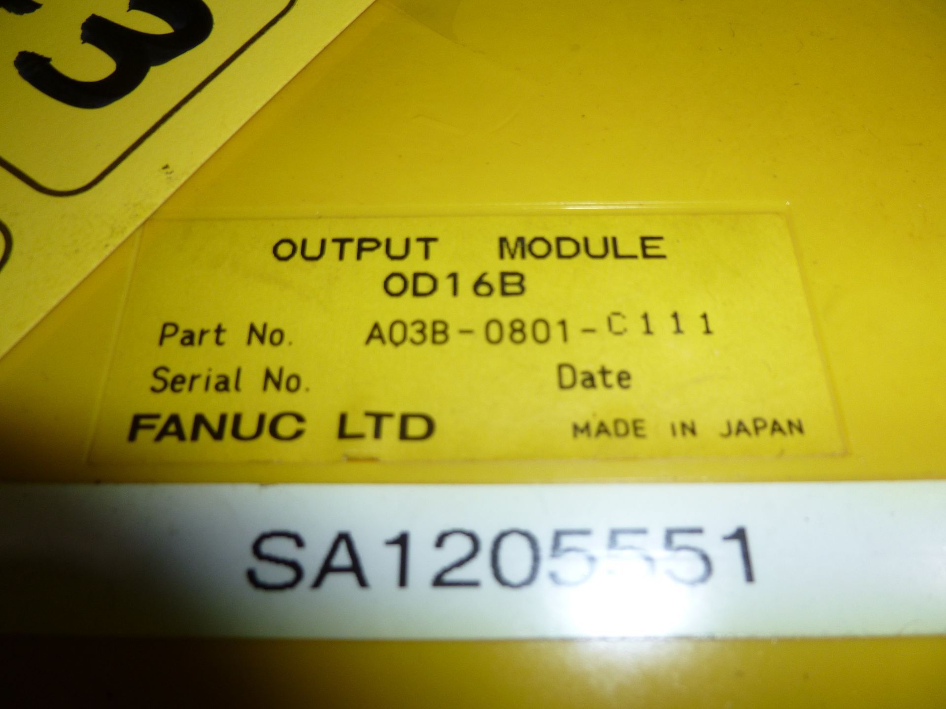 Fanuc output module model A03B-0801-C111, as always with Brolyn LLC auctions, all lots can be picked - Image 2 of 2