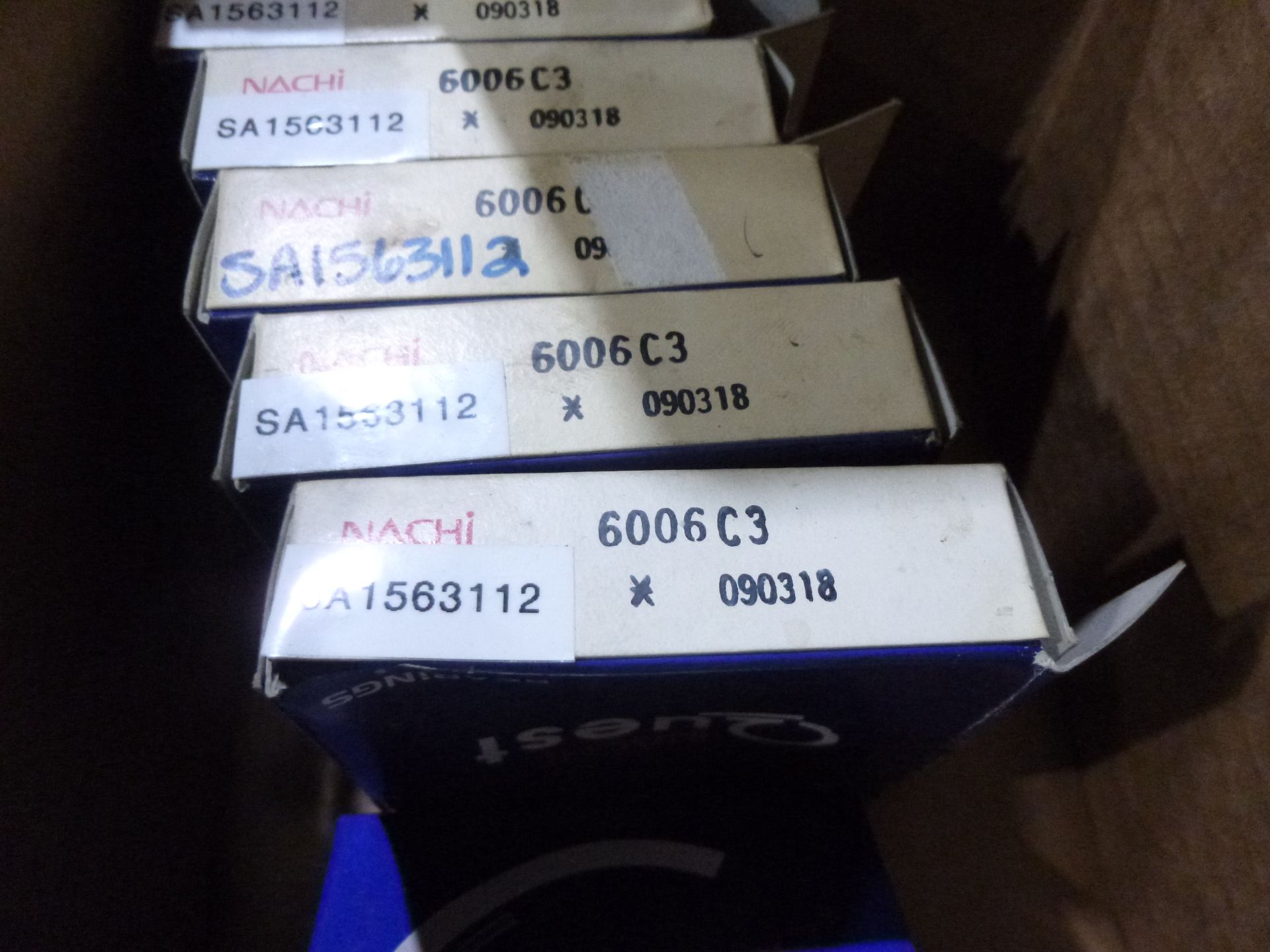 Qty 8 Nachi bearings 6006C3, as always with Brolyn LLC auctions, all lots can be picked up from - Image 2 of 2