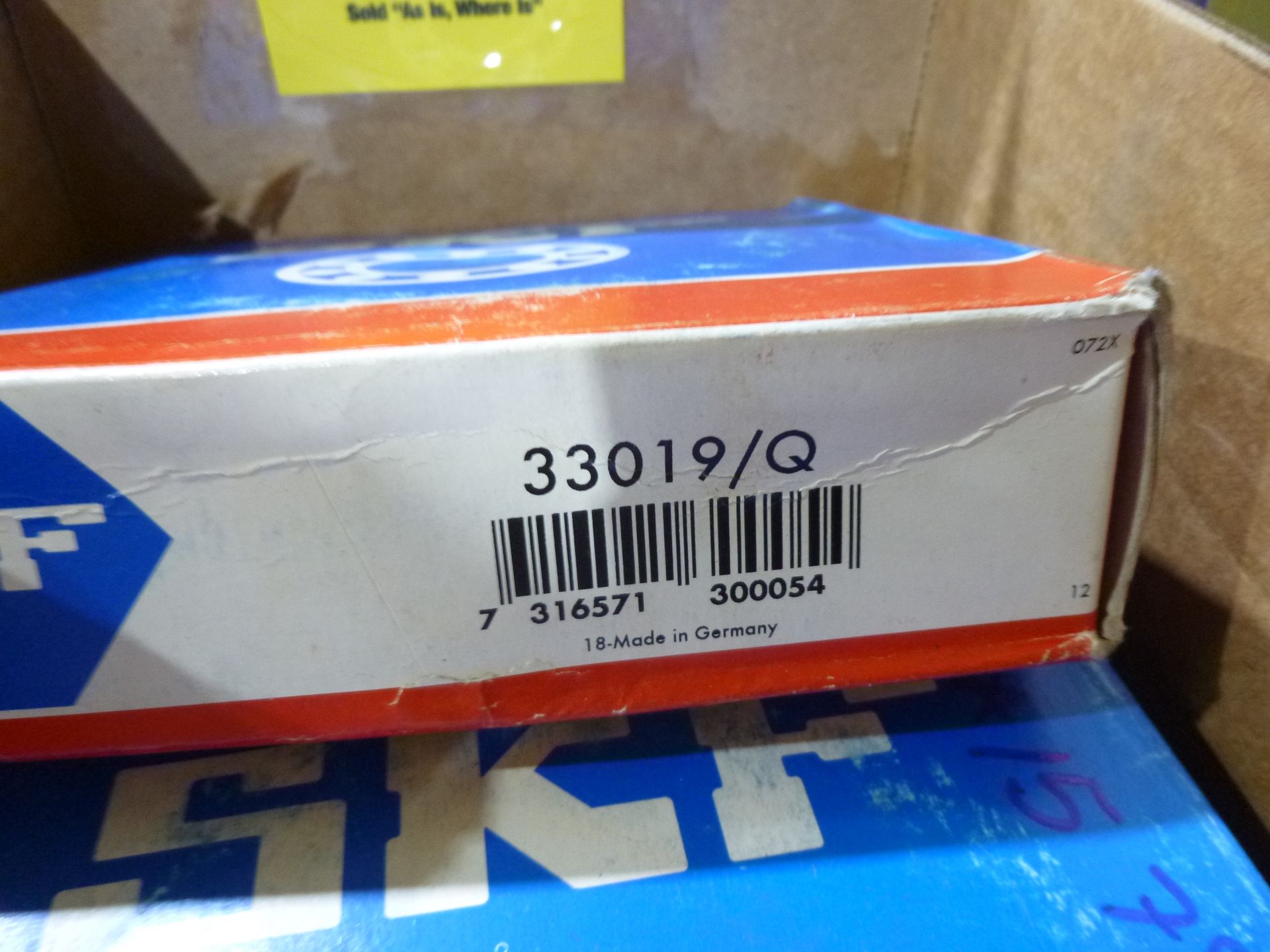 Qty 2 SKF bearing 33019/Q, as always with Brolyn LLC auctions, all lots can be picked up from - Image 2 of 2