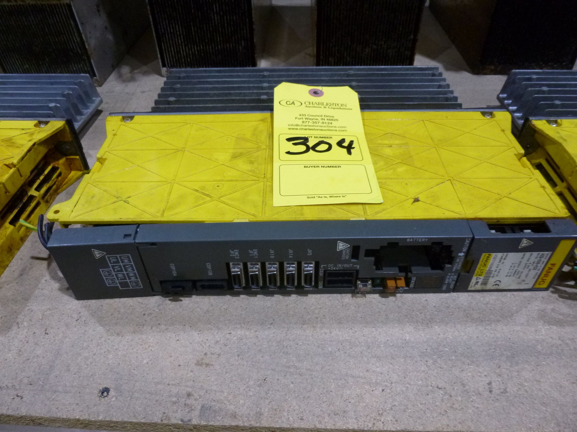 Fanuc servo amplifier module model A06B-6096-H206, as always with Brolyn LLC auctions, all lots
